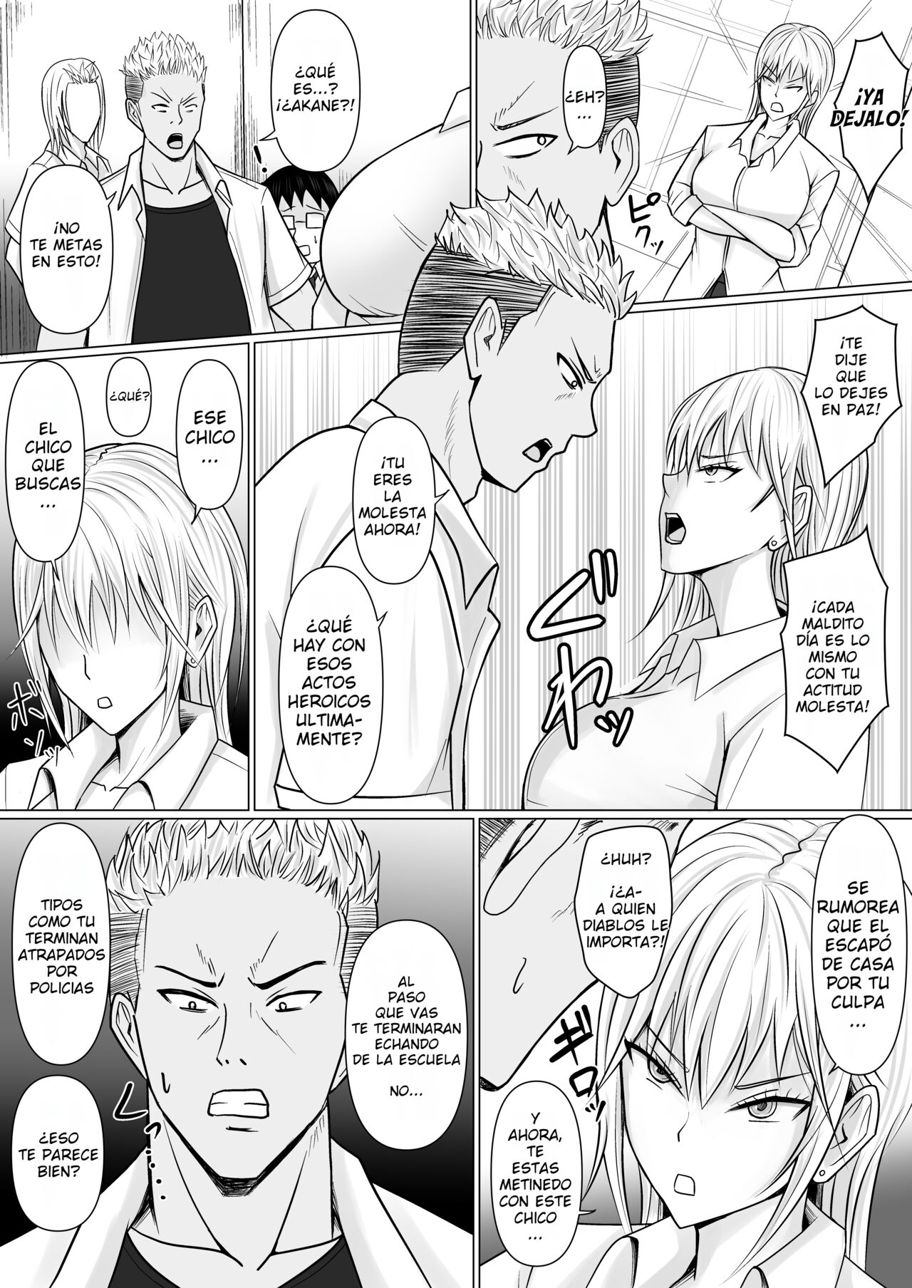 [Takino Mishin] Class no Yankee Joshi ni Hyoui | Poseí a la Chica Rebelde de Clase [Spanish] [TF Scans] 画像番号 36