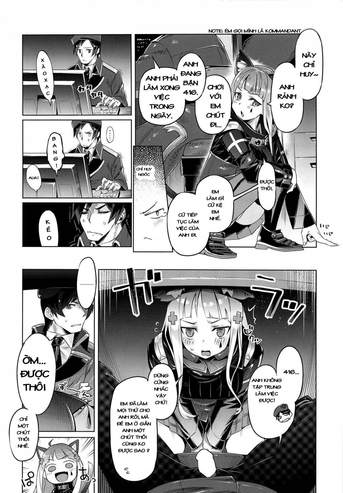 (COMIC1☆15) [Zombie to Yukaina Nakamatachi (Super Zombie)] Nekomimi Attachment (Girls' Frontline) [Vietnamese Tiếng Việt] 이미지 번호 3