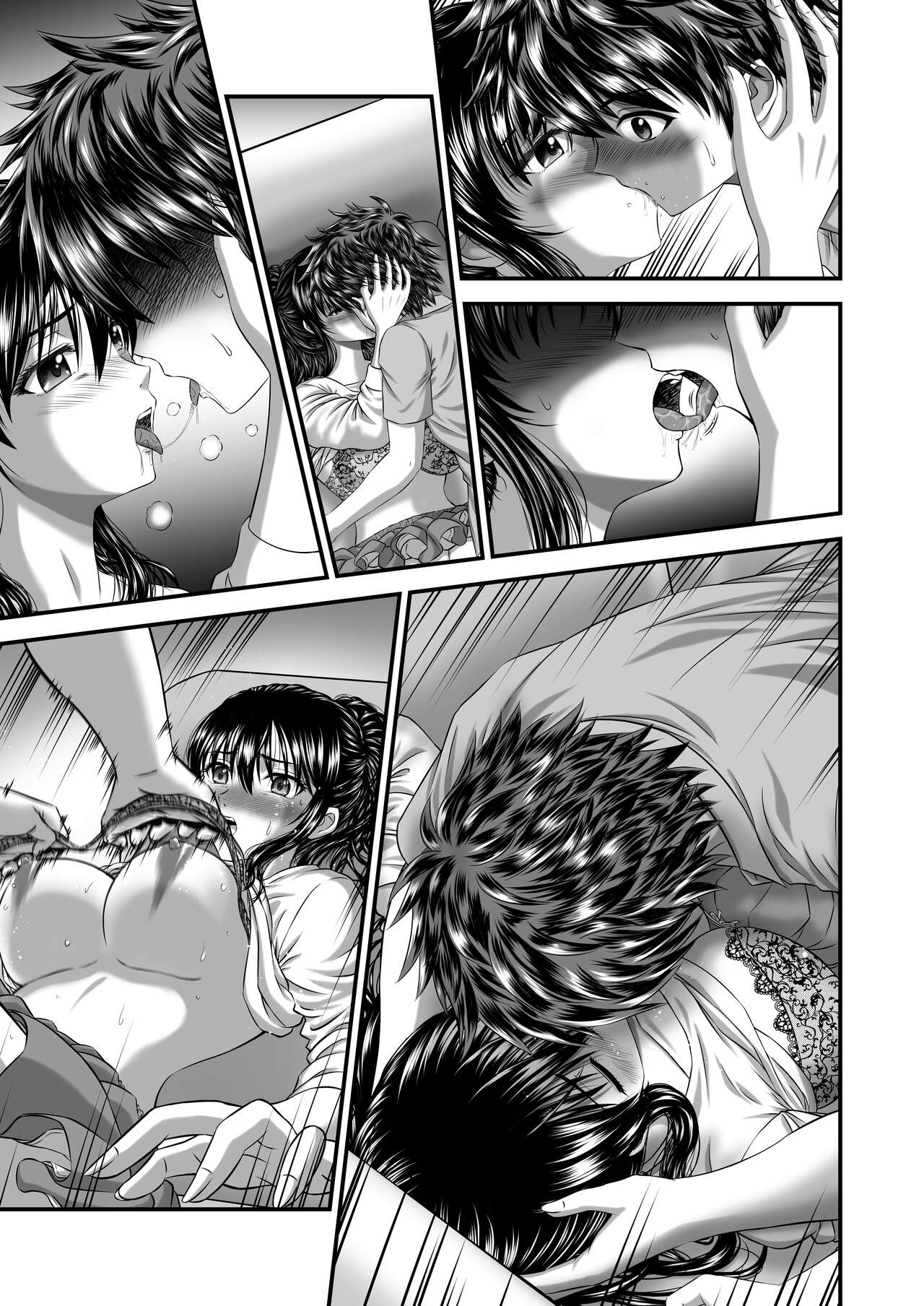 [Tricera Koubou (Toyono Tama)] Akogare no Hitozuma Kanrinin-san no Ikisugita Kozukuri ni Tsuite numero di immagine  64