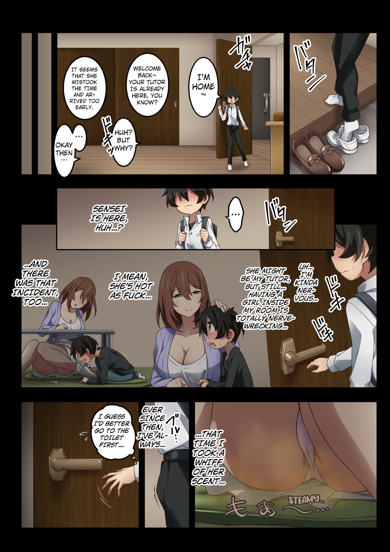 [Kaori no Chikara (Kaze no Koe)] Boku wa Katei Kyoushi no Sensei no Gas Nuki Gakari | I'm in Charge of Helping My Private Tutor Pass Her Gas [English] [Kuraudo] 이미지 번호 15