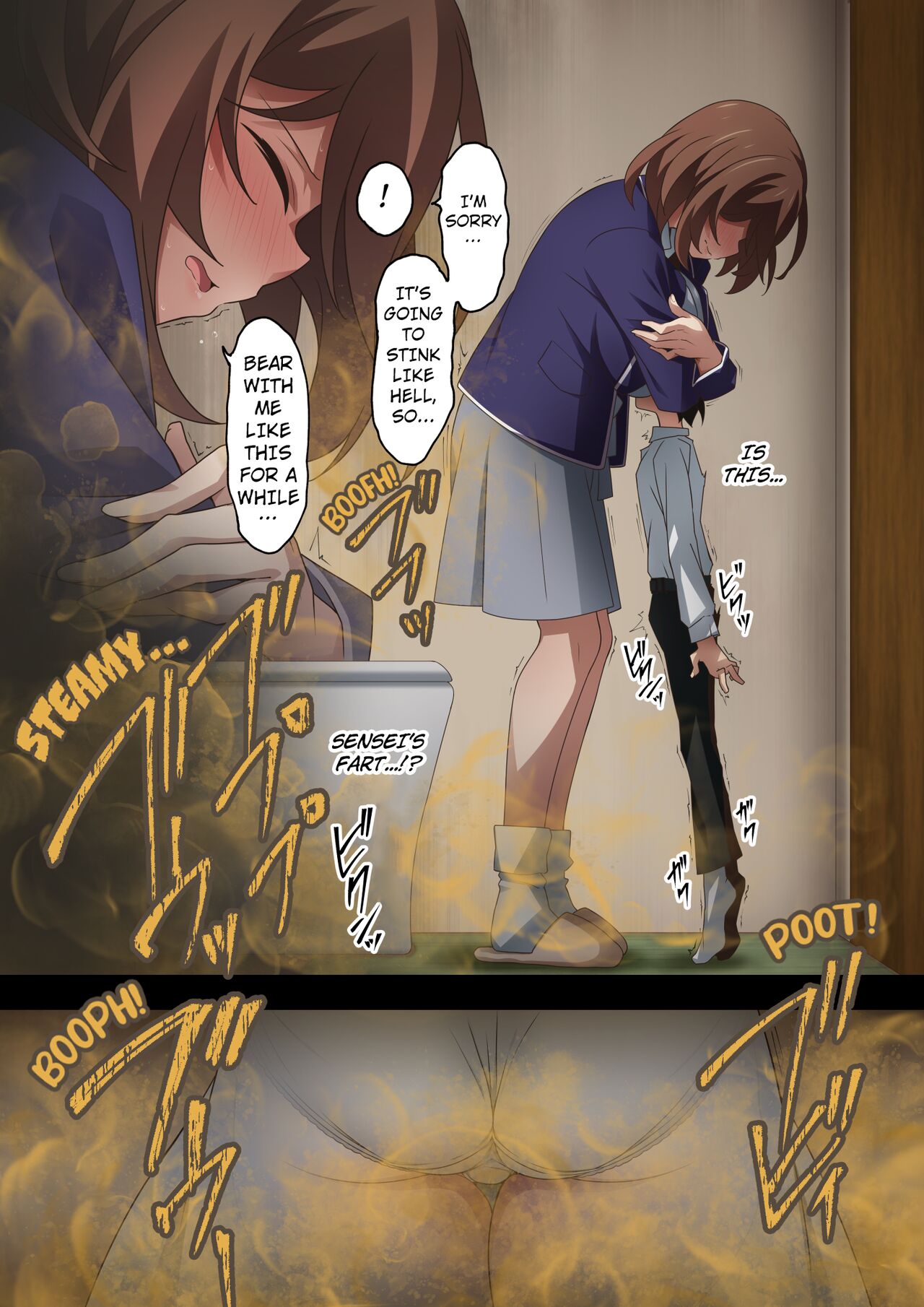 [Kaori no Chikara (Kaze no Koe)] Boku wa Katei Kyoushi no Sensei no Gas Nuki Gakari | I'm in Charge of Helping My Private Tutor Pass Her Gas [English] [Kuraudo] 이미지 번호 20