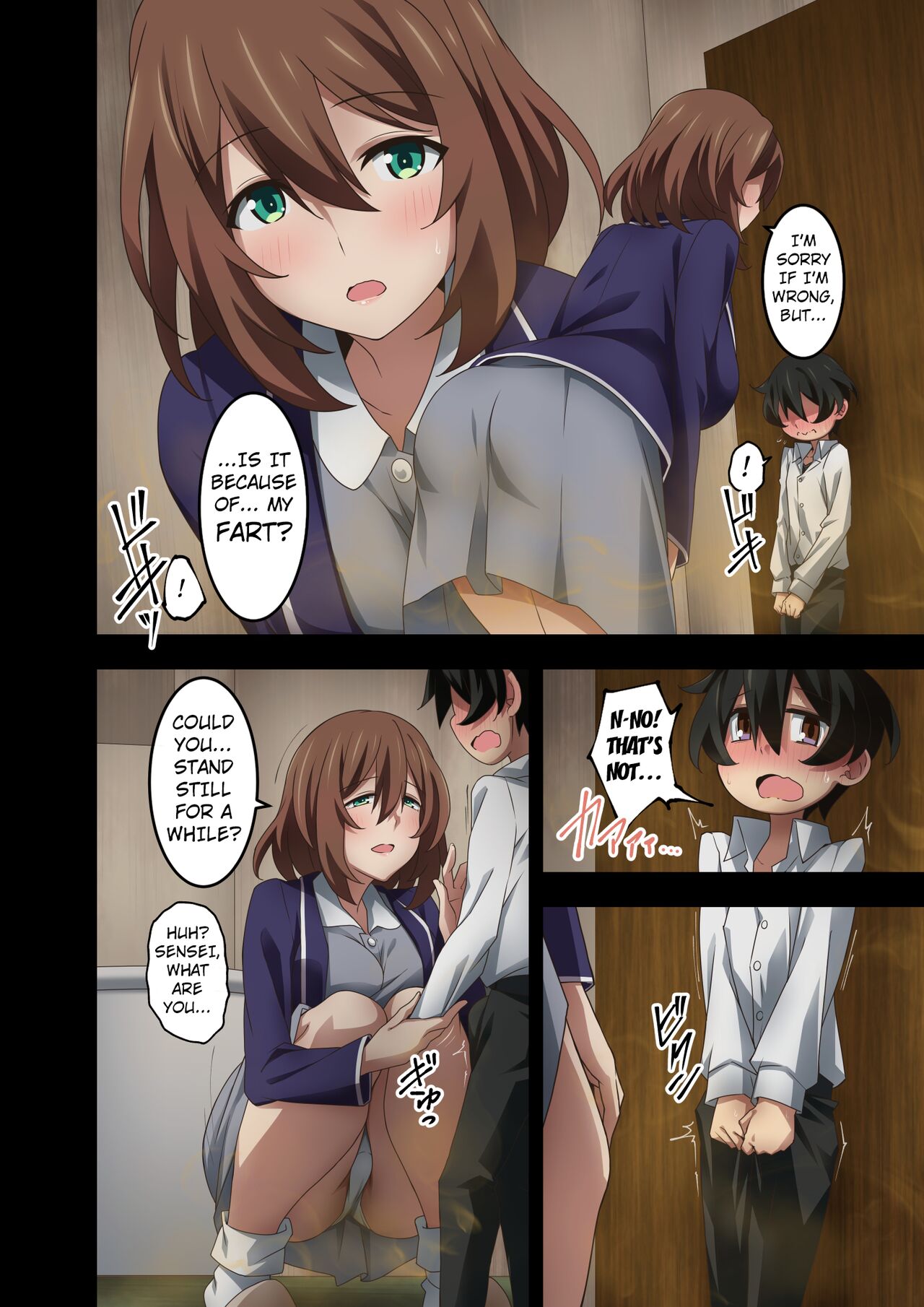[Kaori no Chikara (Kaze no Koe)] Boku wa Katei Kyoushi no Sensei no Gas Nuki Gakari | I'm in Charge of Helping My Private Tutor Pass Her Gas [English] [Kuraudo] 이미지 번호 23