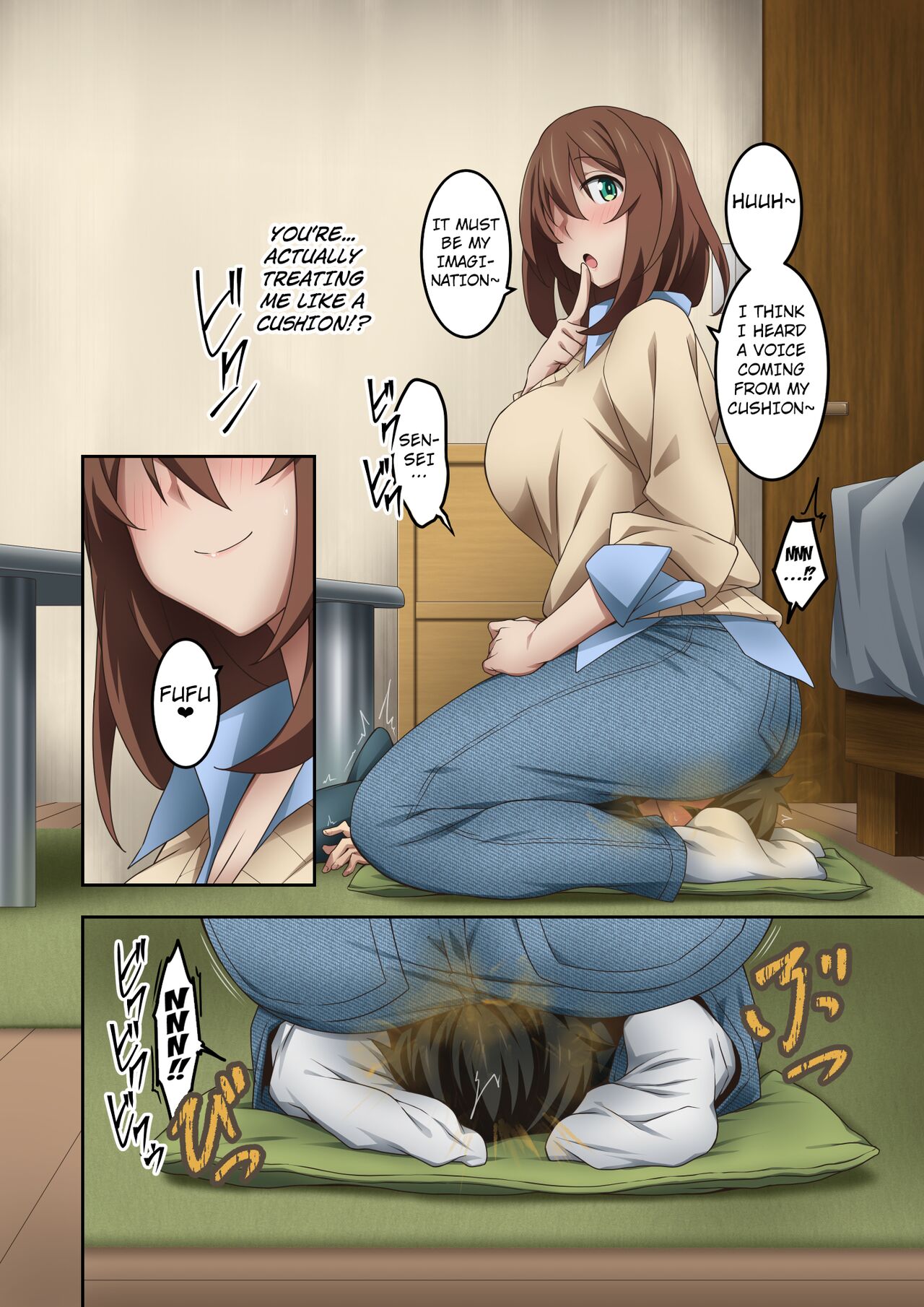 [Kaori no Chikara (Kaze no Koe)] Boku wa Katei Kyoushi no Sensei no Gas Nuki Gakari | I'm in Charge of Helping My Private Tutor Pass Her Gas [English] [Kuraudo] 이미지 번호 61