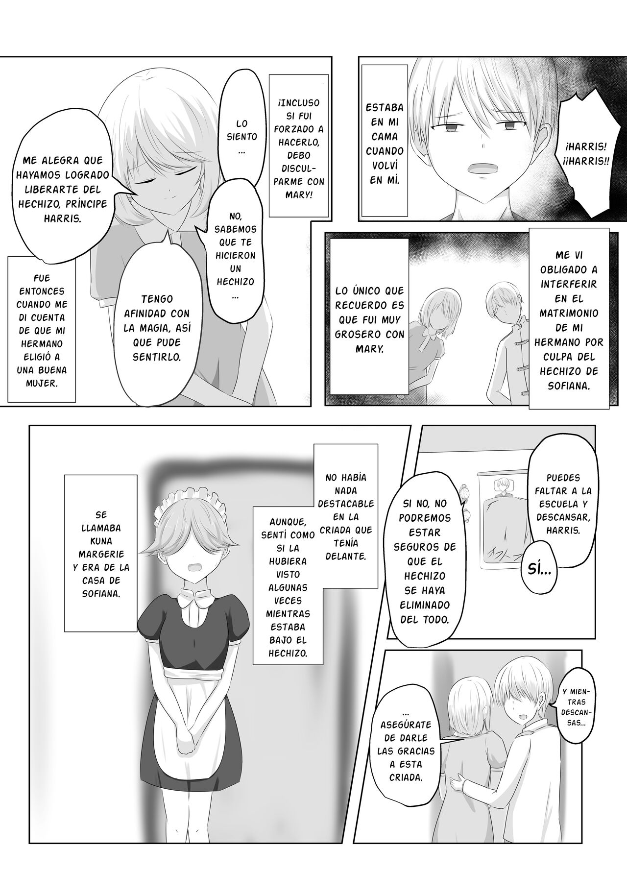 [C Hange (hangesho)] Kono, Mitame dake wa Ii Akuyaku Reijou no Karada o Irekawatte Nottorimasu. [Spanish] [Ayanokoji el pelao] изображение № 10