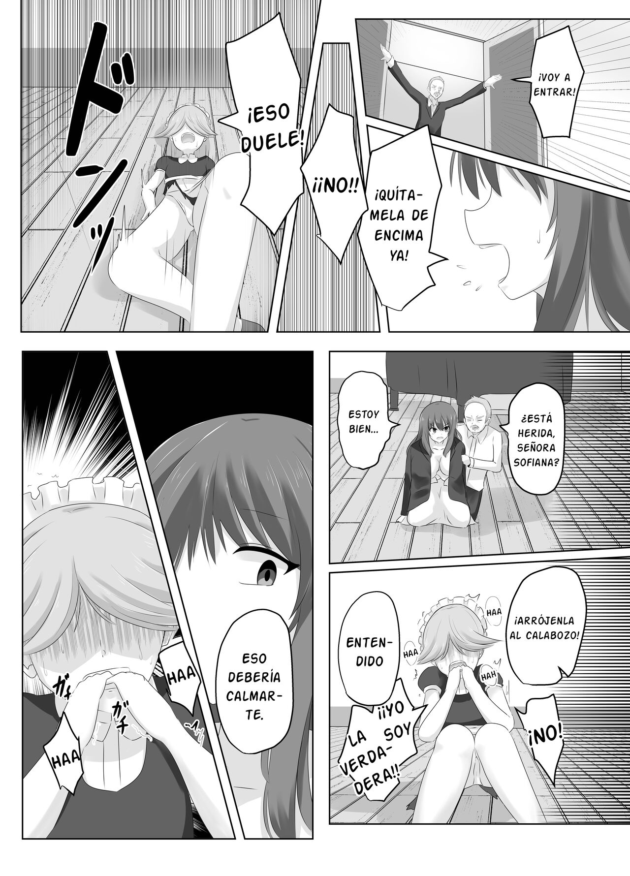 [C Hange (hangesho)] Kono, Mitame dake wa Ii Akuyaku Reijou no Karada o Irekawatte Nottorimasu. [Spanish] [Ayanokoji el pelao] изображение № 25