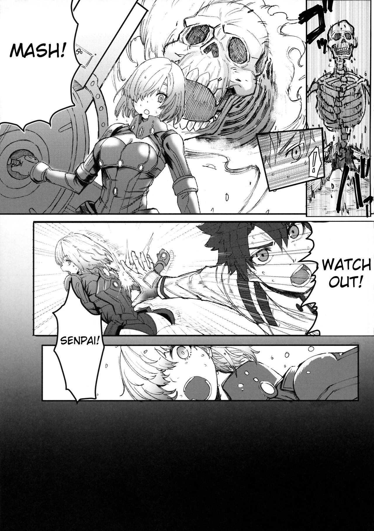 (C102) [Suihanya (Okome Taberu)] Senpai no Tame ni NTR Mash! (Fate/Grand Order) [English] [FC] image number 4