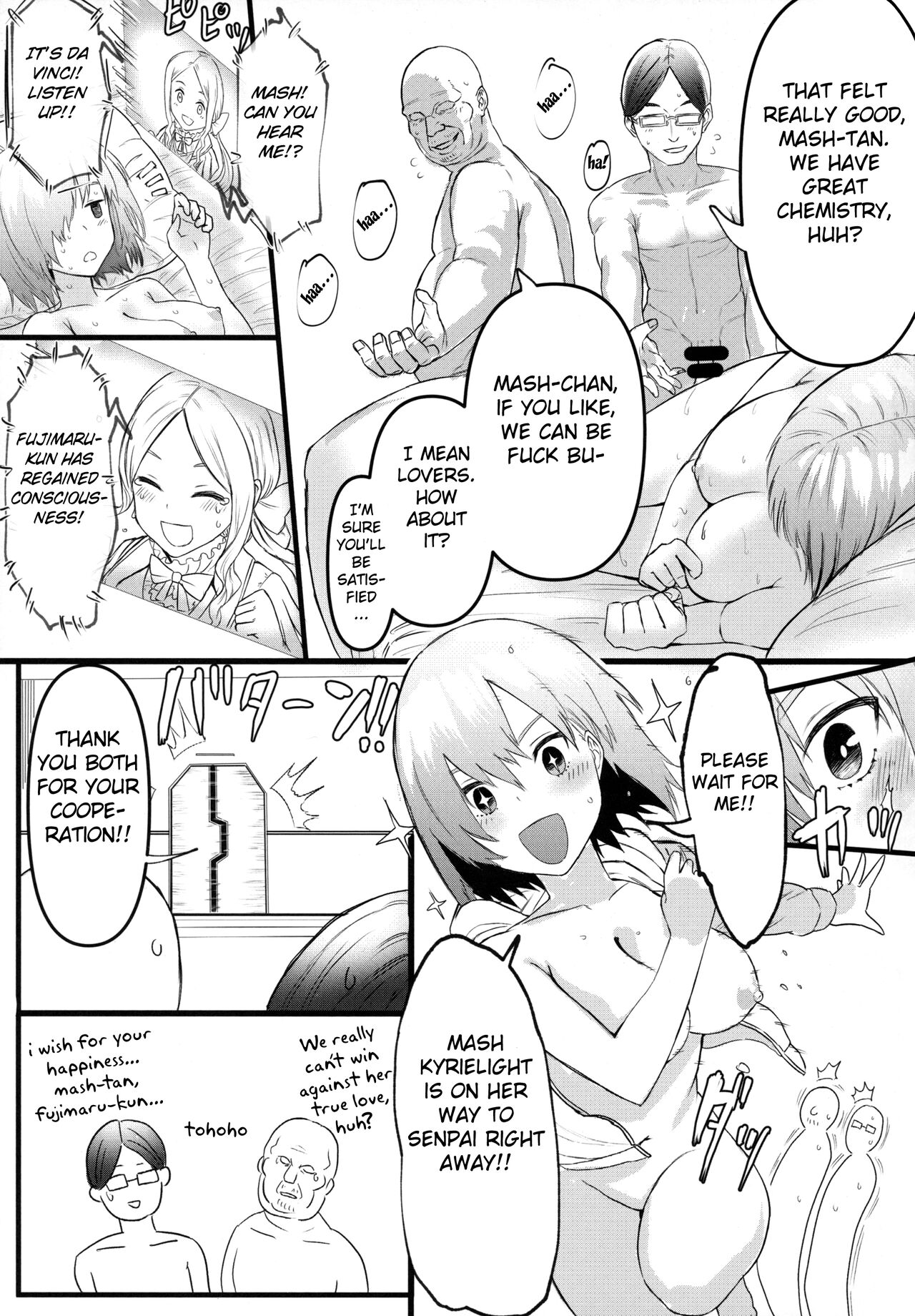 (C102) [Suihanya (Okome Taberu)] Senpai no Tame ni NTR Mash! (Fate/Grand Order) [English] [FC] image number 24