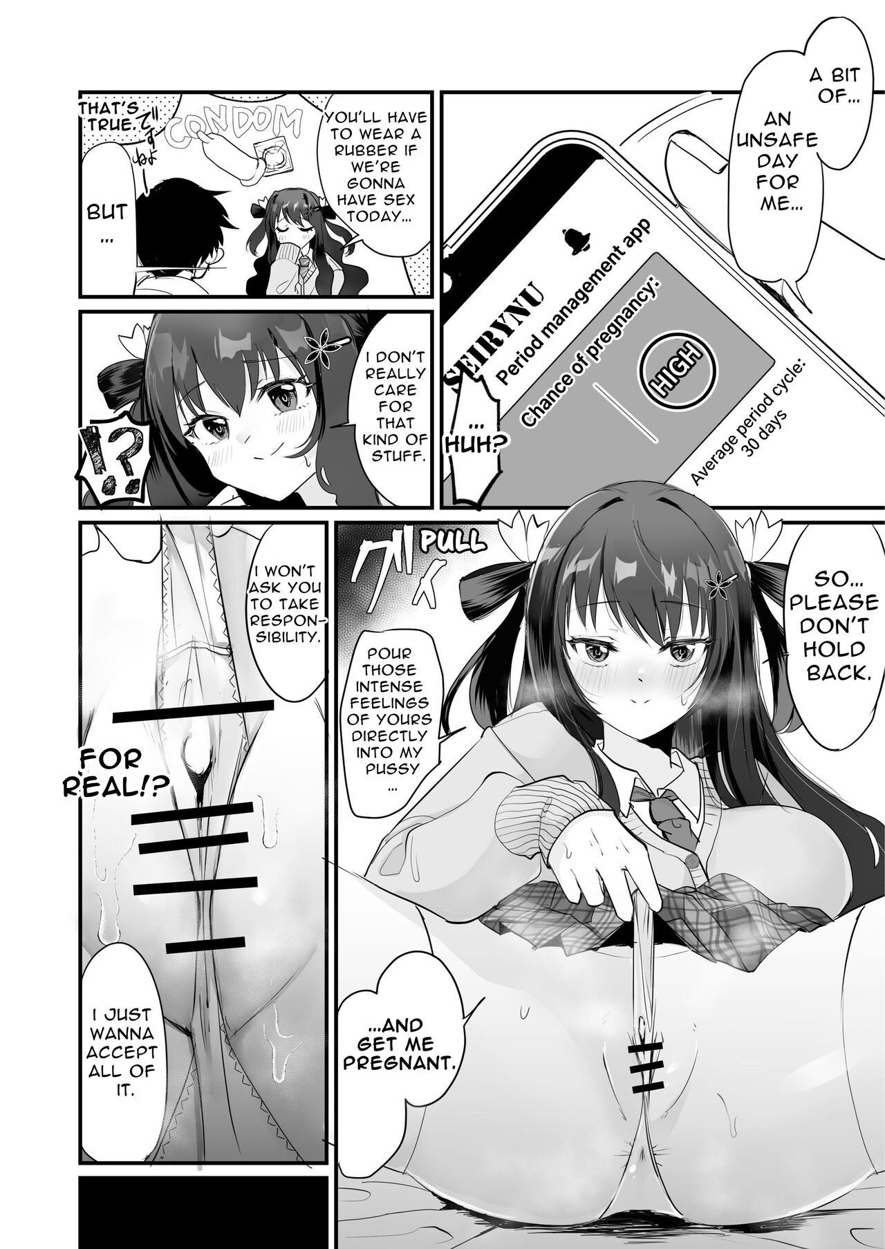 [Whisp (Wada-chin)] Isshūkan, gen'eki JK to o ma n ko mansai no dōsei [English] [tsuyoshi] image number 21