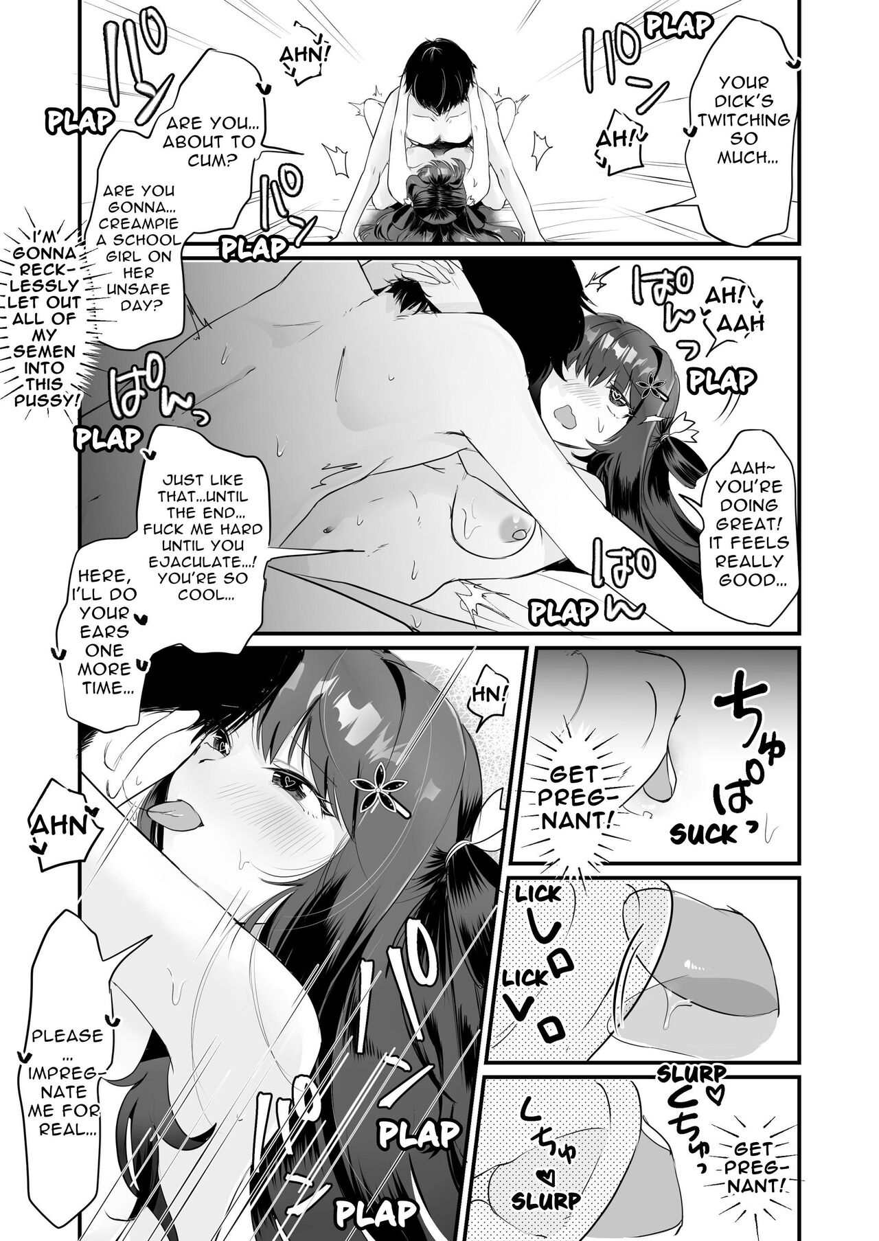 [Whisp (Wada-chin)] Isshūkan, gen'eki JK to o ma n ko mansai no dōsei [English] [tsuyoshi] image number 30