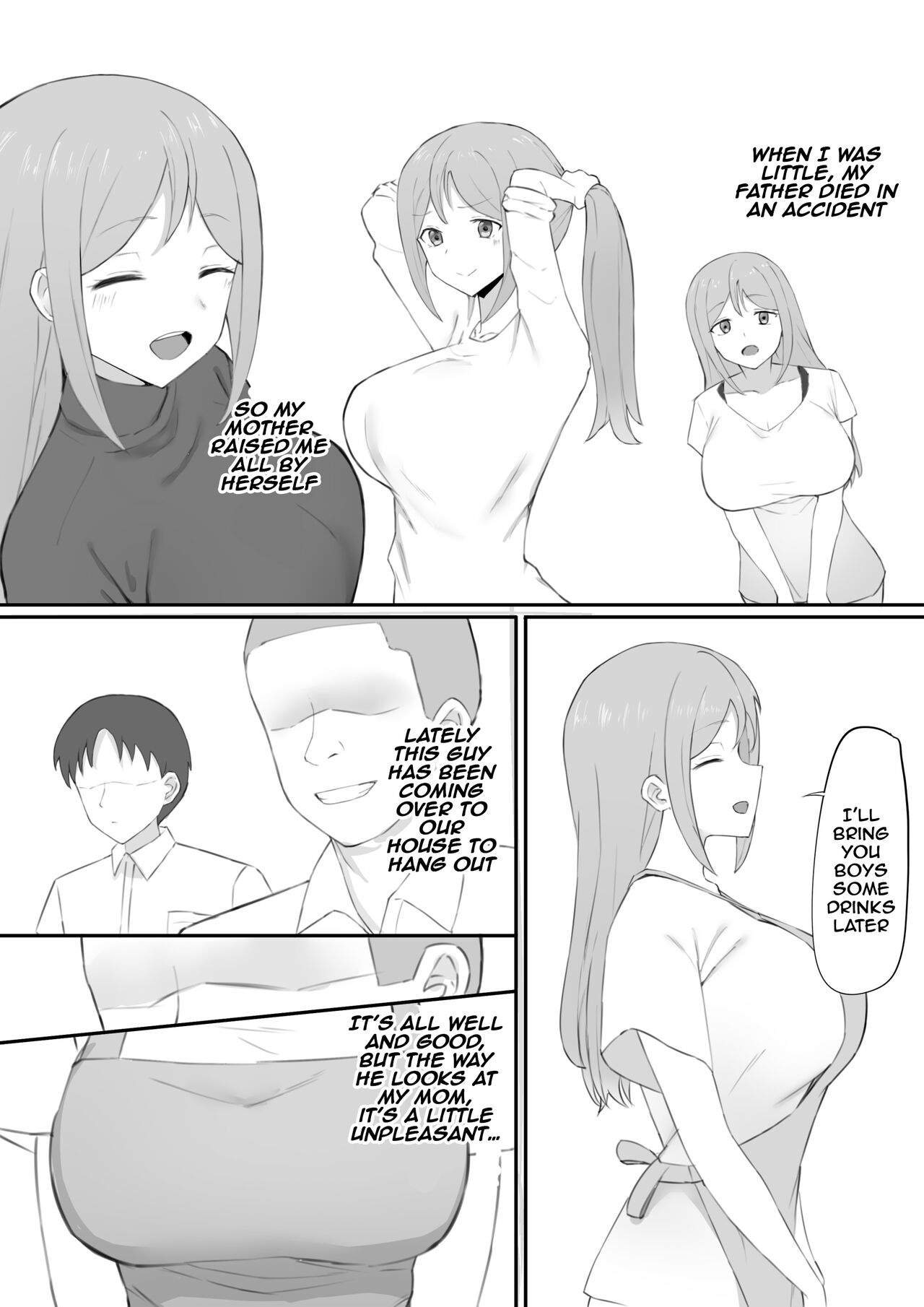 [Muripoyo] Odosare Haha | Blackmailed Mother [English] image number 3