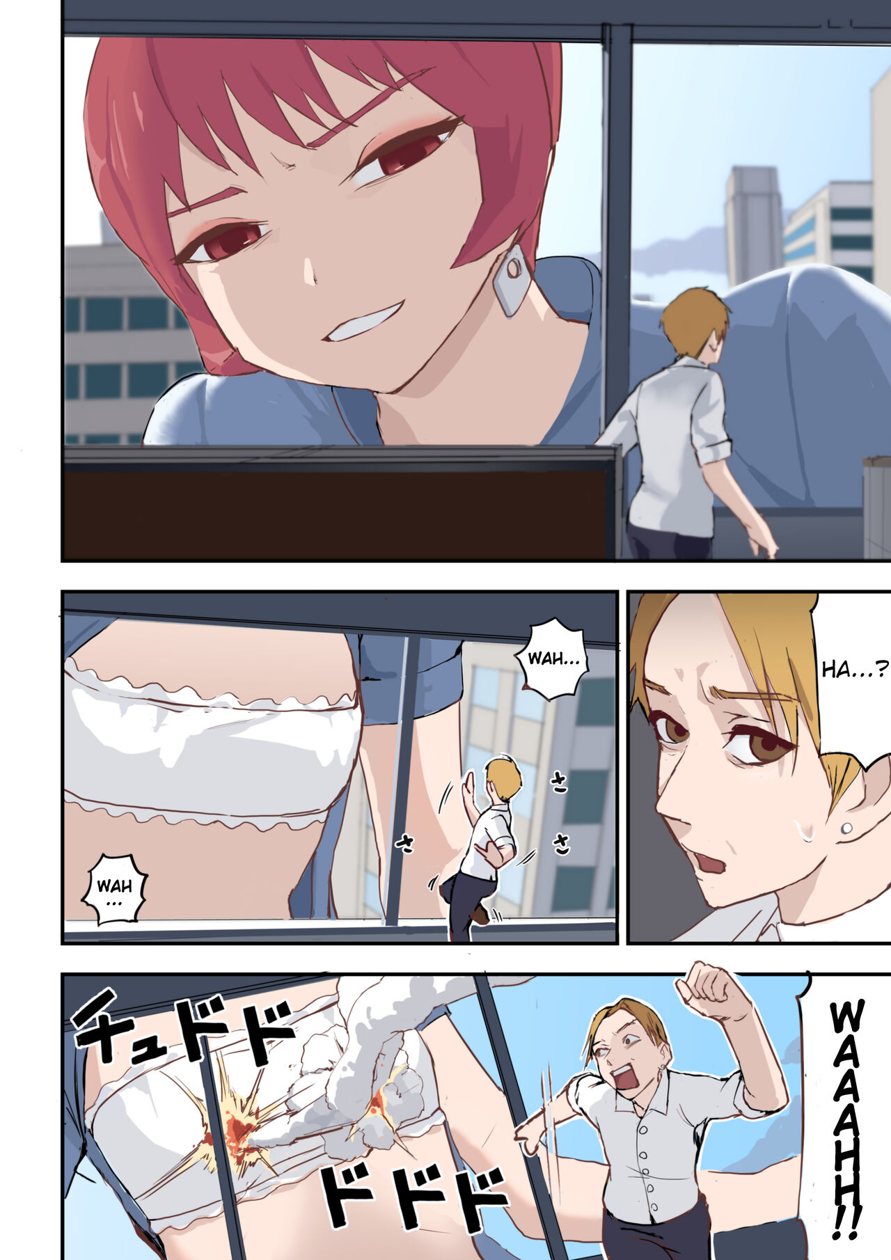 [Salad Chicken A] Fukushuu wa Kado Ona de | Revenge with Corner Masturbation [English] image number 8