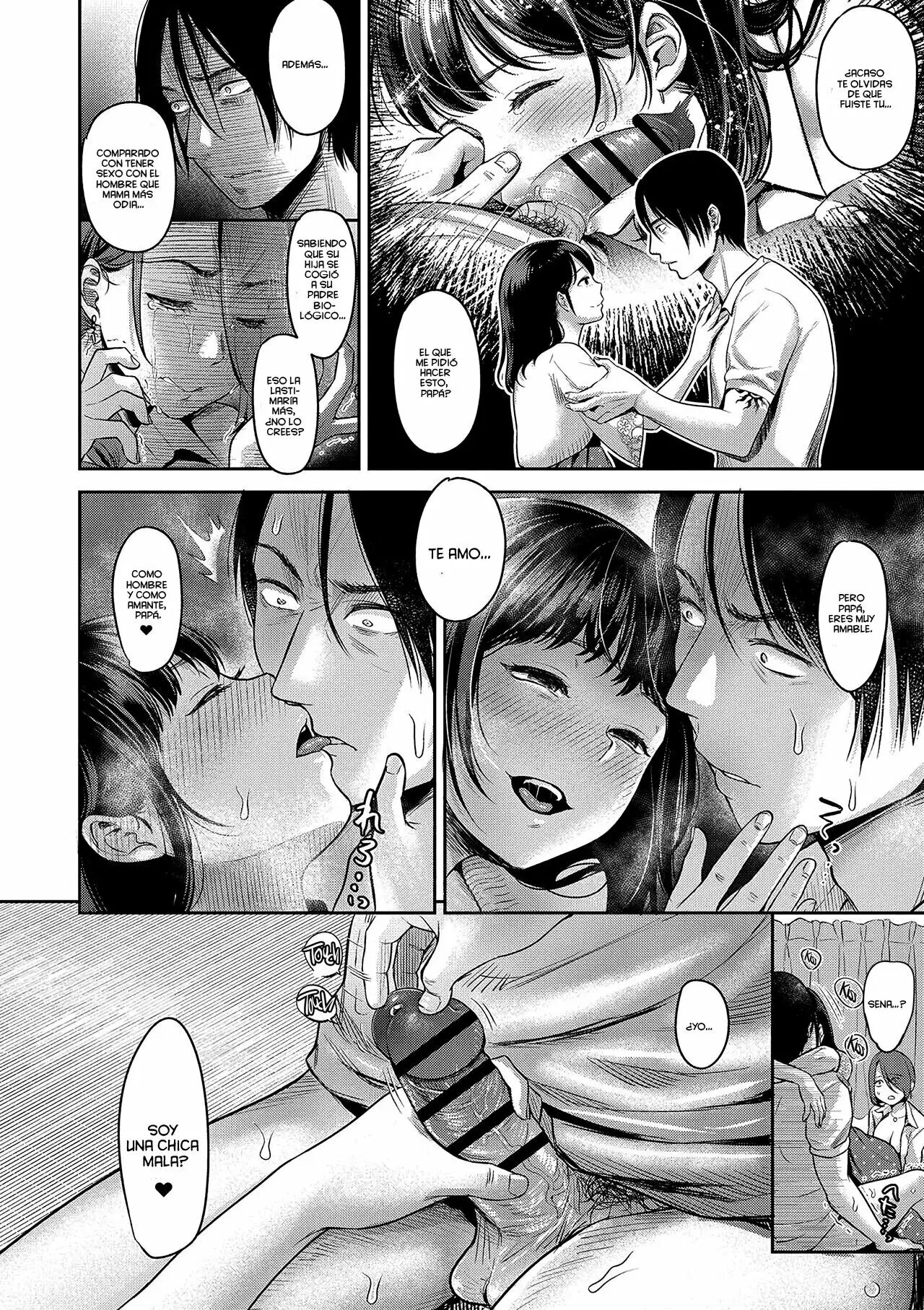 [Nanahoshi Tento] TABOO (Yarisugi Shoujo no Kowashikata.) Ch. 1-3 + What If...? [Spanish] 画像番号 59