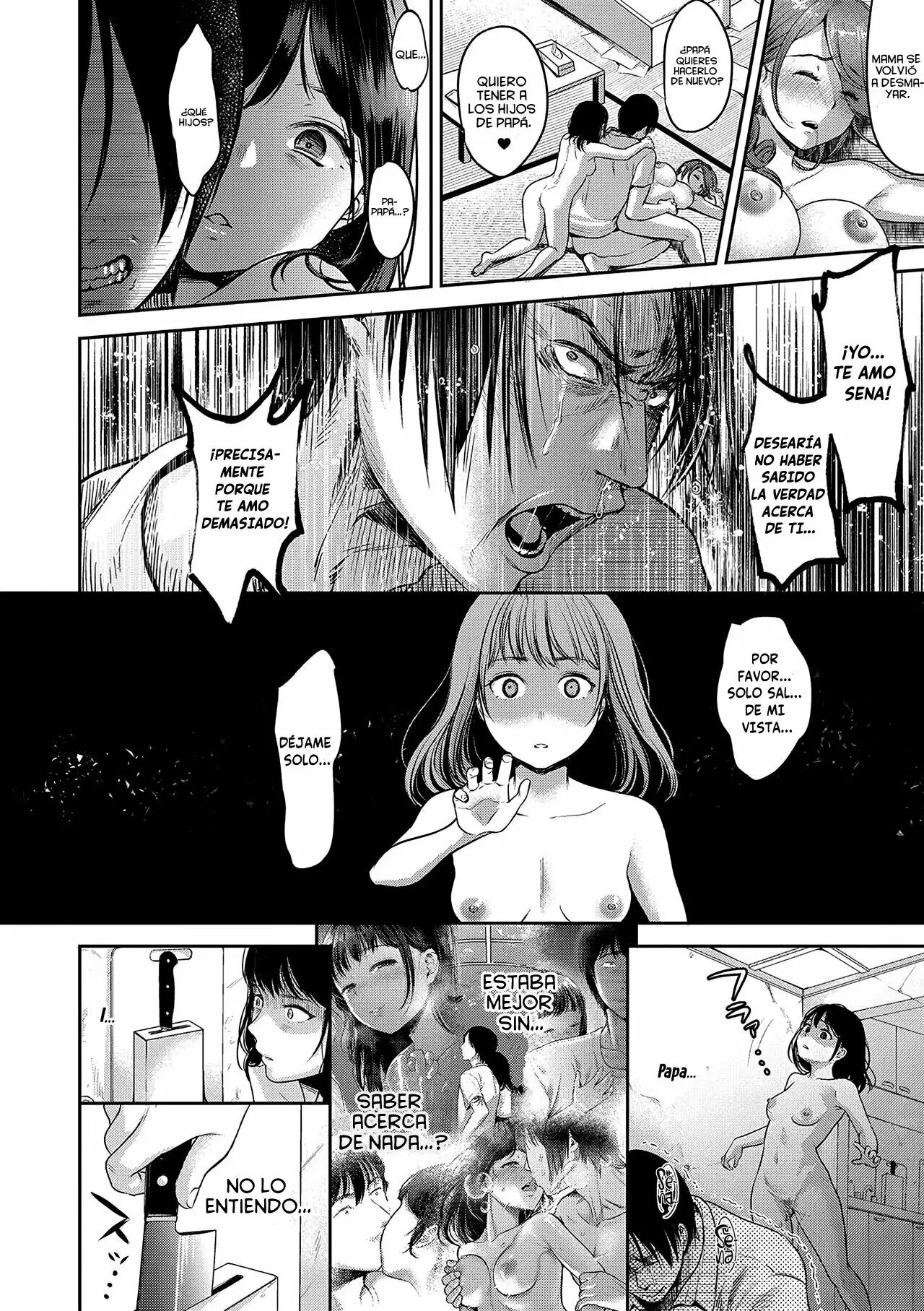 [Nanahoshi Tento] TABOO (Yarisugi Shoujo no Kowashikata.) Ch. 1-3 + What If...? [Spanish] 画像番号 69