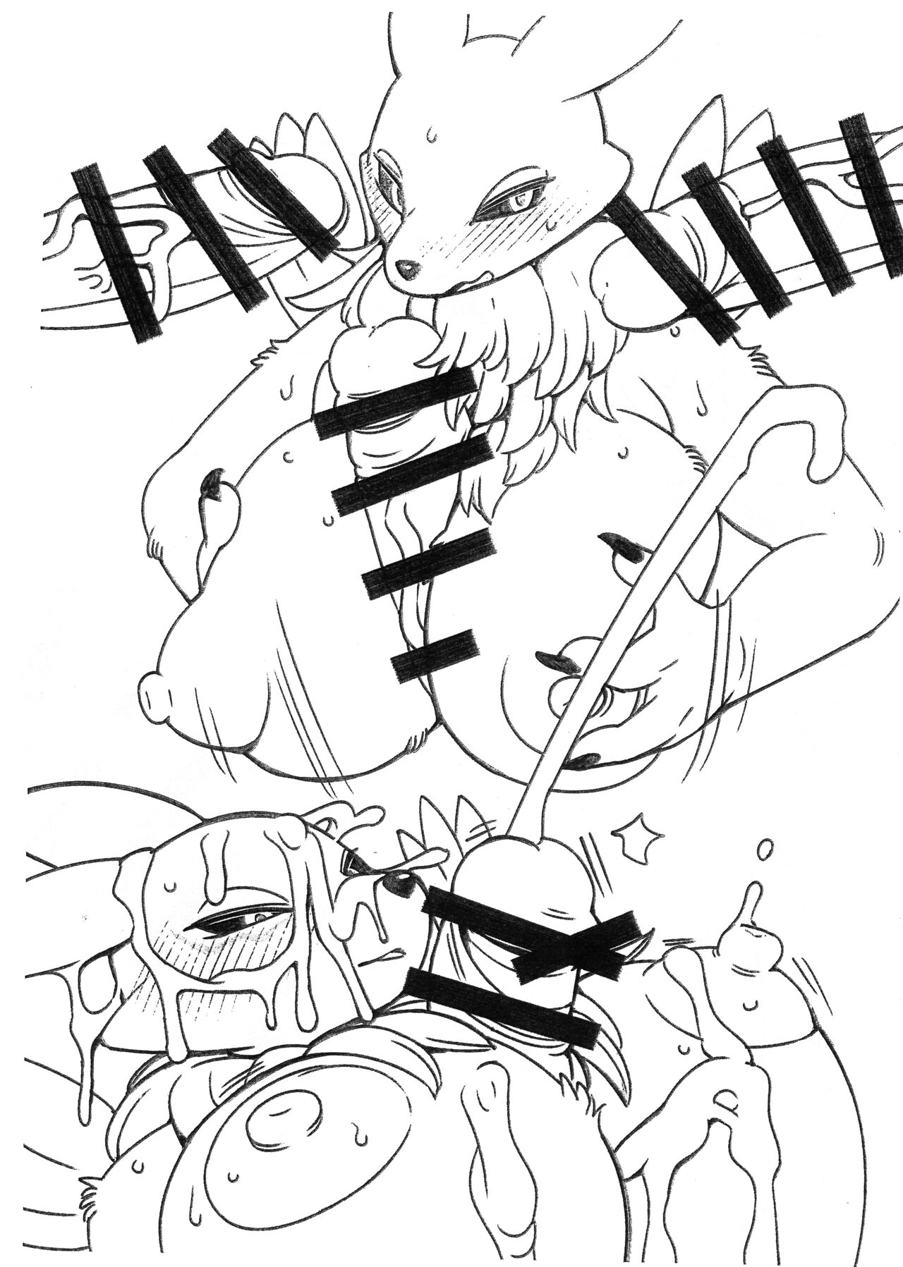 (C103) [Kemono Ekaki no Kousoku 2 (Sindoll)] Mesukemo Ero Gravure Book + Plus image number 6