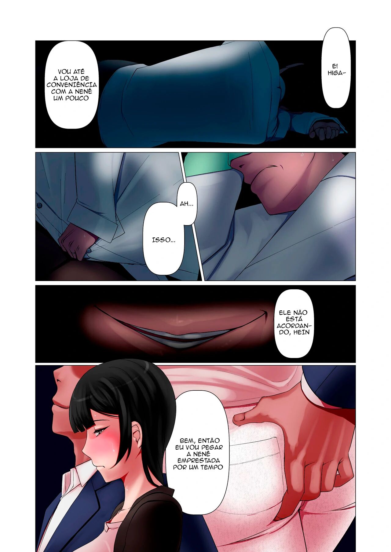 [Ver9] Kocchi no Oku-sama mo Aitsu no Niku Onaho ni Narimashita.| This wife became that guy's meat onahole, too. [Portuguese-BR] 이미지 번호 12