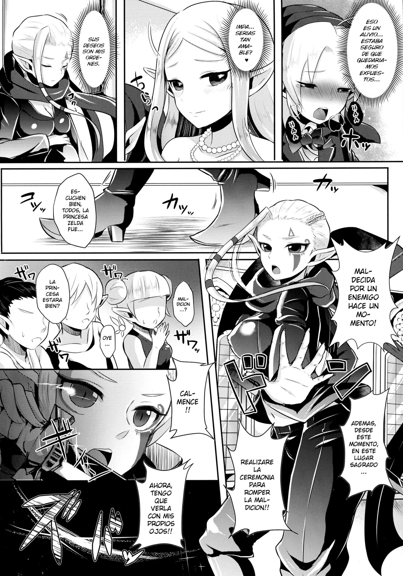 (C91) [Maltese (Runrun)] Futanari Zelda Hime to Dokidoki = Kekkonshiki (The Legend Of Zelda) [Spanish] [Elmoedela8] numero di immagine  14