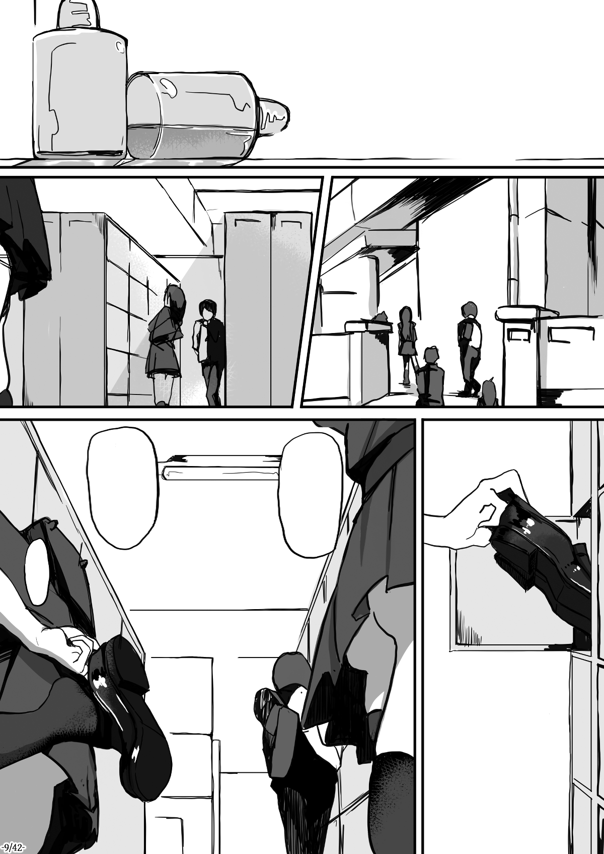 [Ichijikushirabe Shiki (Shirabe Shiki)] Fuuki Iinchou wa Kusuri ni Yowai 2 [Textless] 图片编号 10