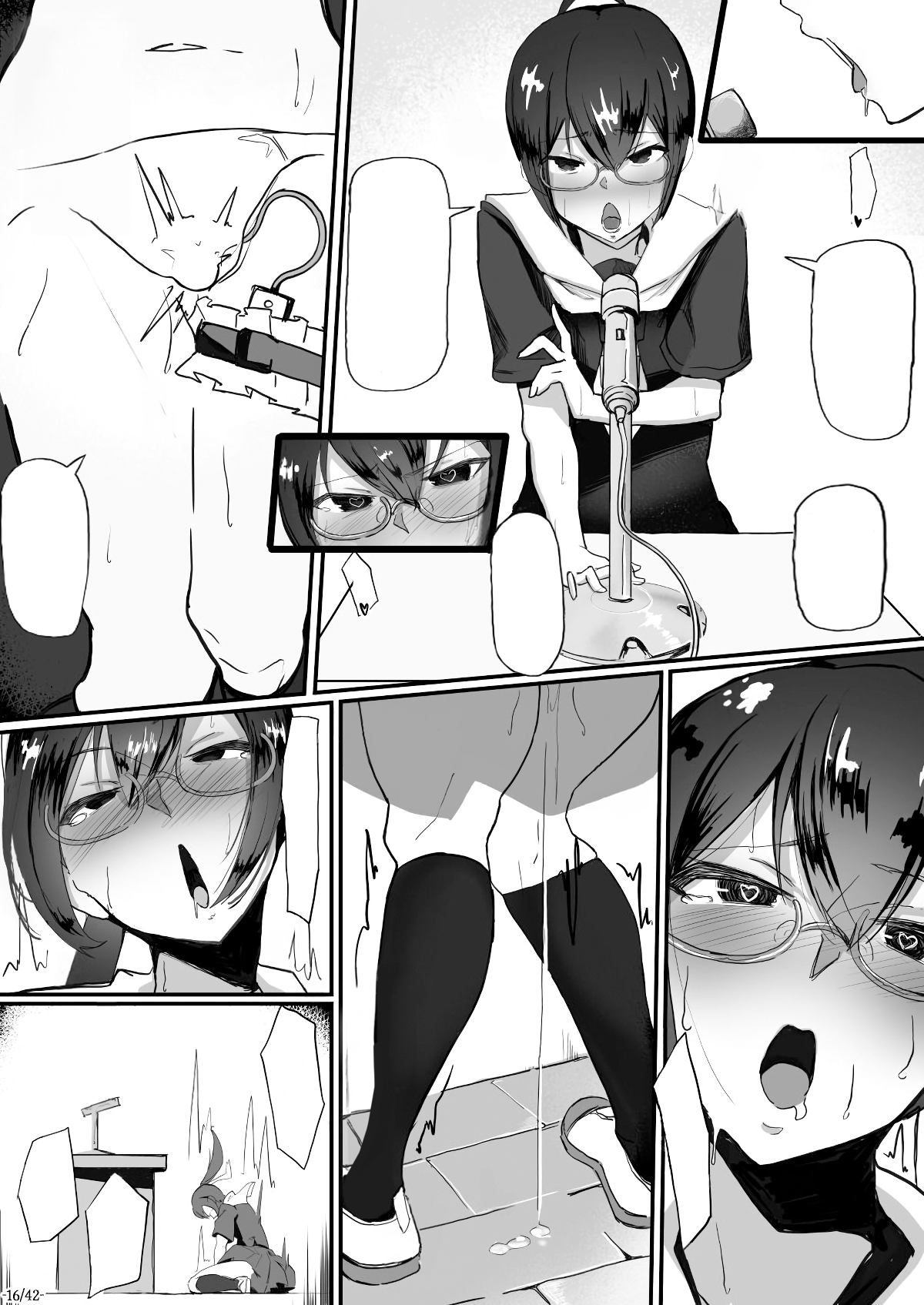 [Ichijikushirabe Shiki (Shirabe Shiki)] Fuuki Iinchou wa Kusuri ni Yowai 2 [Textless] 图片编号 17