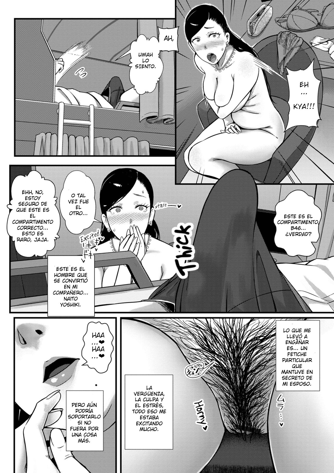 [YOSHITORA] Tsuma dake ga Iru hazu no Heya | Only My Wife Should Be In This Compartment (COMIC Shigekiteki SQUIRT!! Vol. 31) [Spanish] [Digital] 图片编号 4