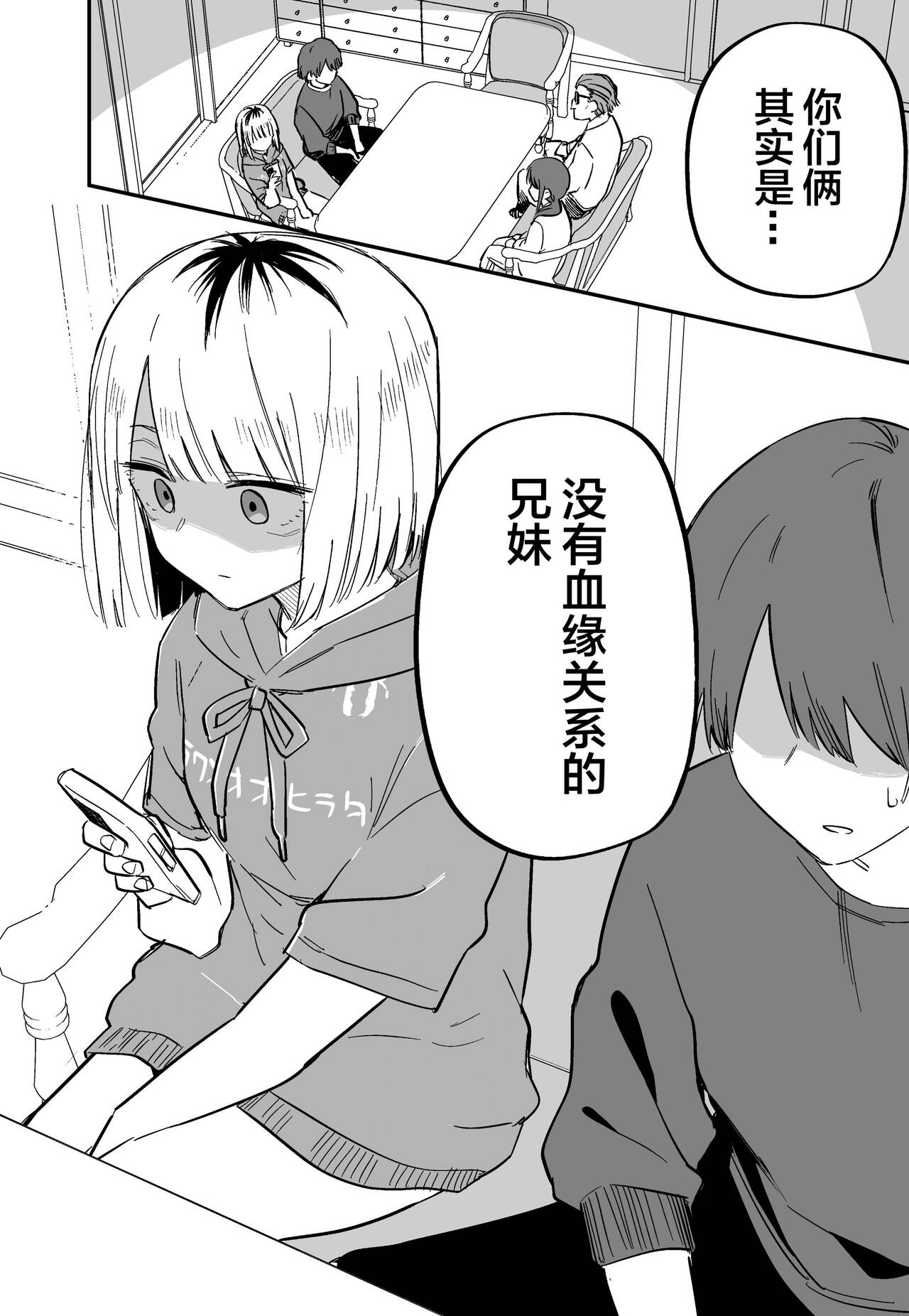 [Kuga Tsuniya] Ore no Koto ga Daikirai na Imouto ga Kowai [Chinese] 图片编号 35