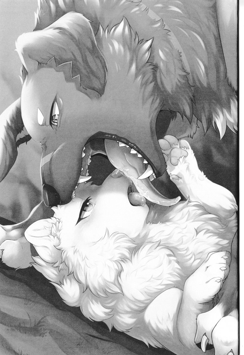 (Kemoket 14) [Kaiten ParaDOGs (Minaga Tsukune)] Kokoro Karu Made | The Tanuki and the Hound [English] Bildnummer 2