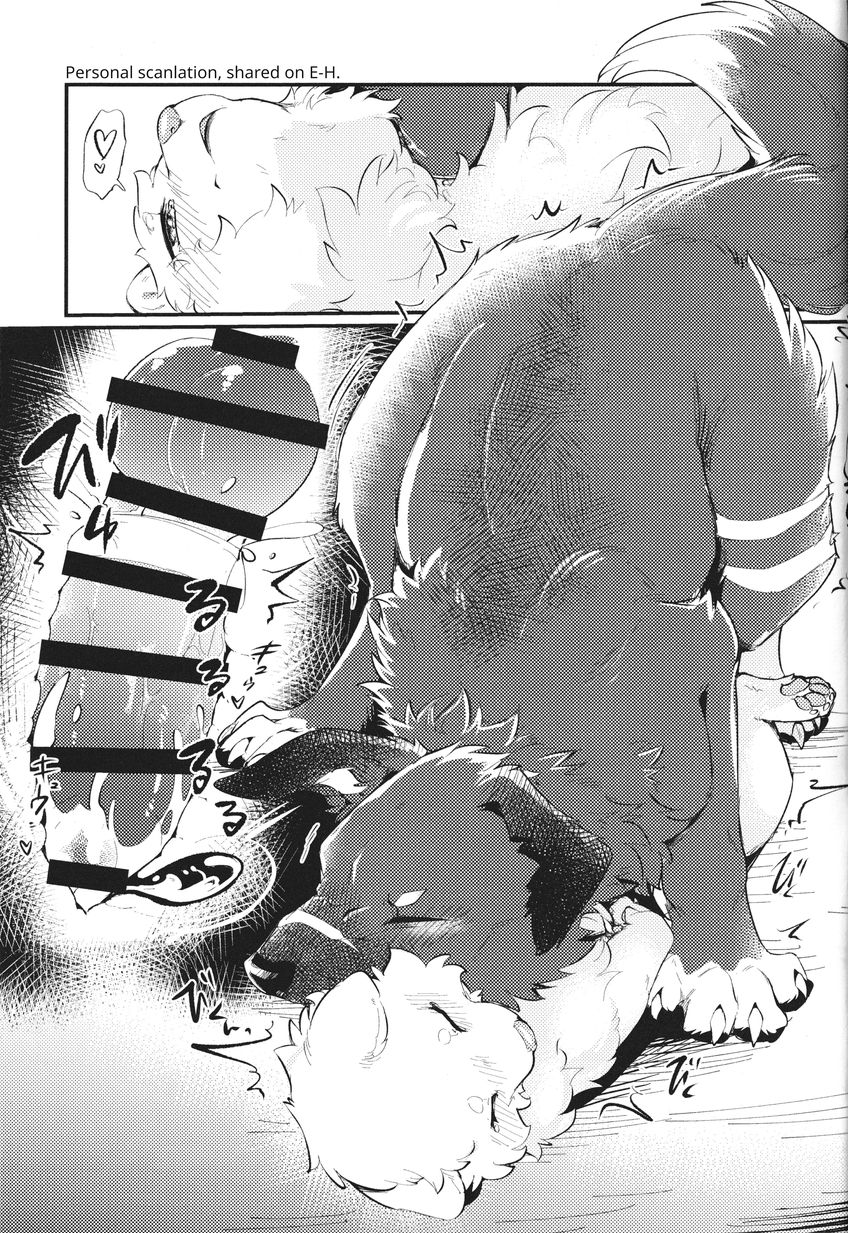 (Kemoket 14) [Kaiten ParaDOGs (Minaga Tsukune)] Kokoro Karu Made | The Tanuki and the Hound [English] Bildnummer 39