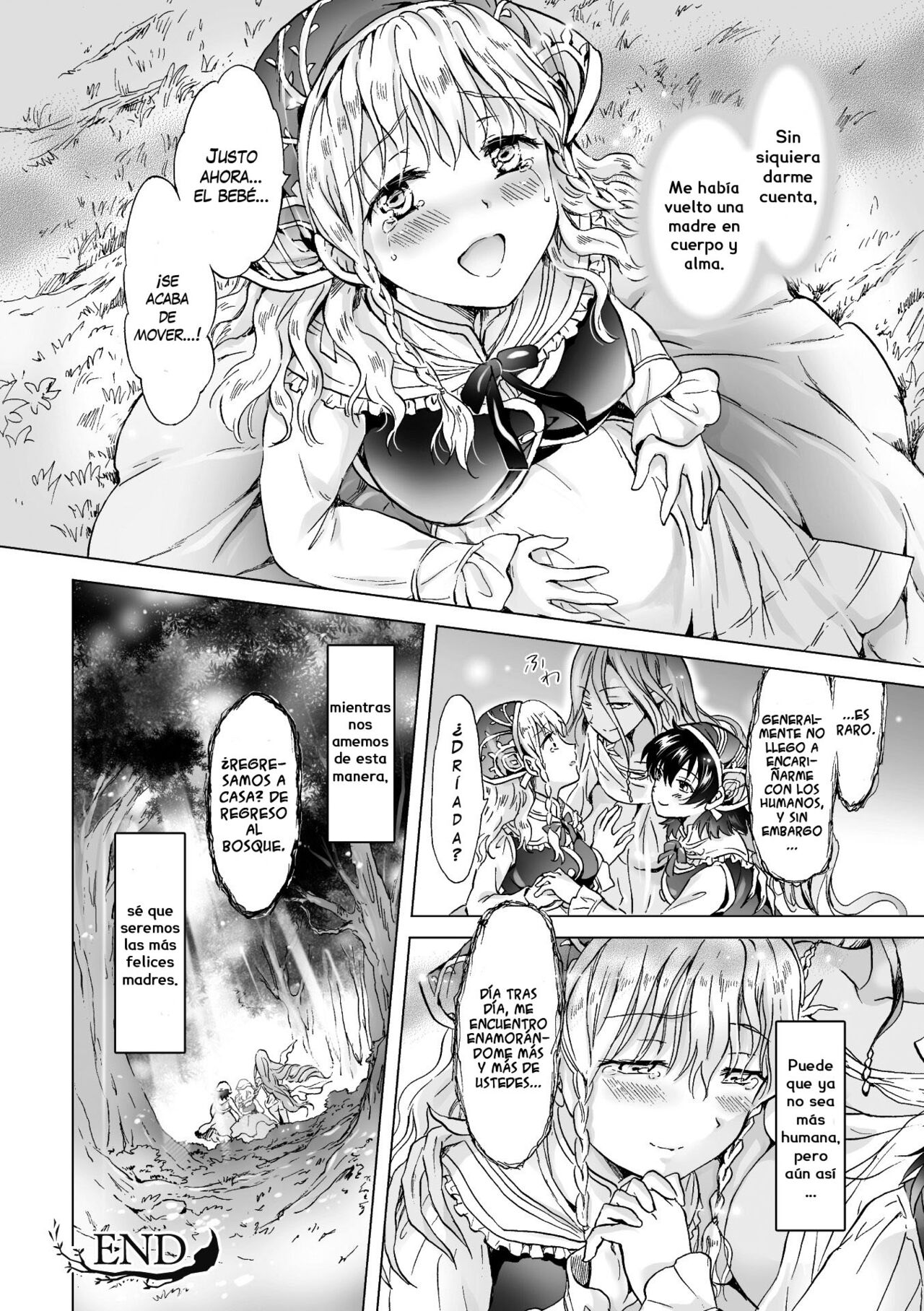 [Mira] Dryad no Hanayome-tachi | The Dryad's Brides (2D Comic Magazine Yuri Ninshin Vol. 2)  [Spanish] [Yuririn Fansub] [Digital] 图片编号 20