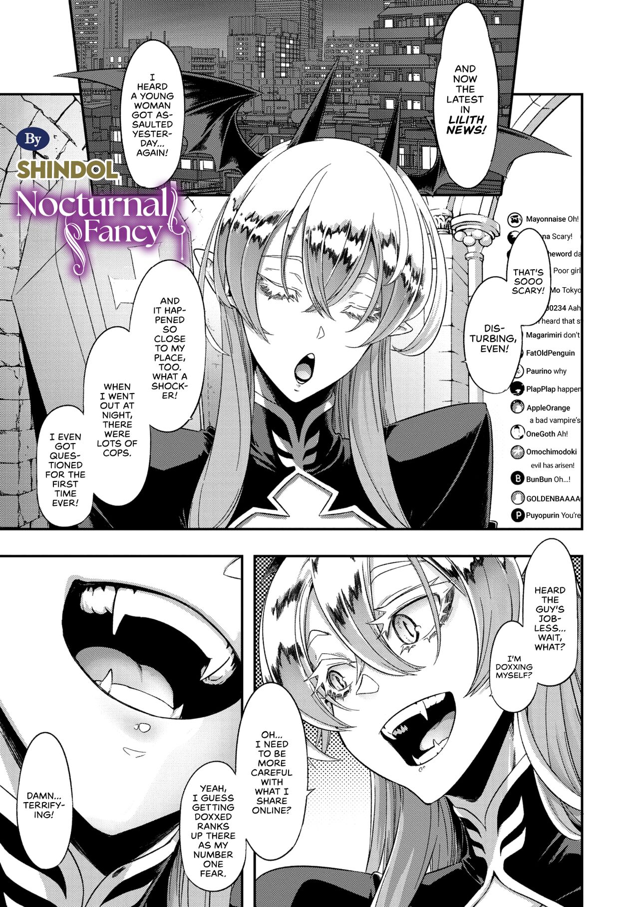 [ShindoL] Yukizuri Nocturne -Zenshou- | Nocturnal Fancy 2 -Prelude- (COMIC Megastore Vol. 8) [English] [cutegyaruTL] 图片编号 1