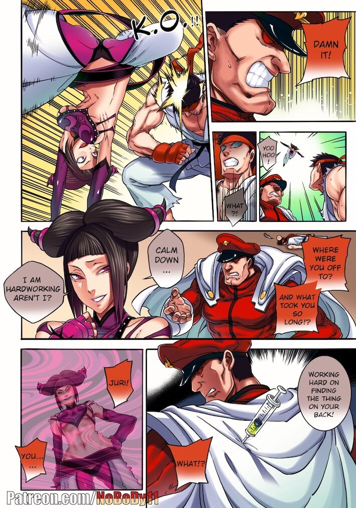 [Turtle.Fish.Paint (Hirame Sensei)] Lose Control (Street Fighter IV) [English] - (Colored by NoBoDy11) 이미지 번호 3