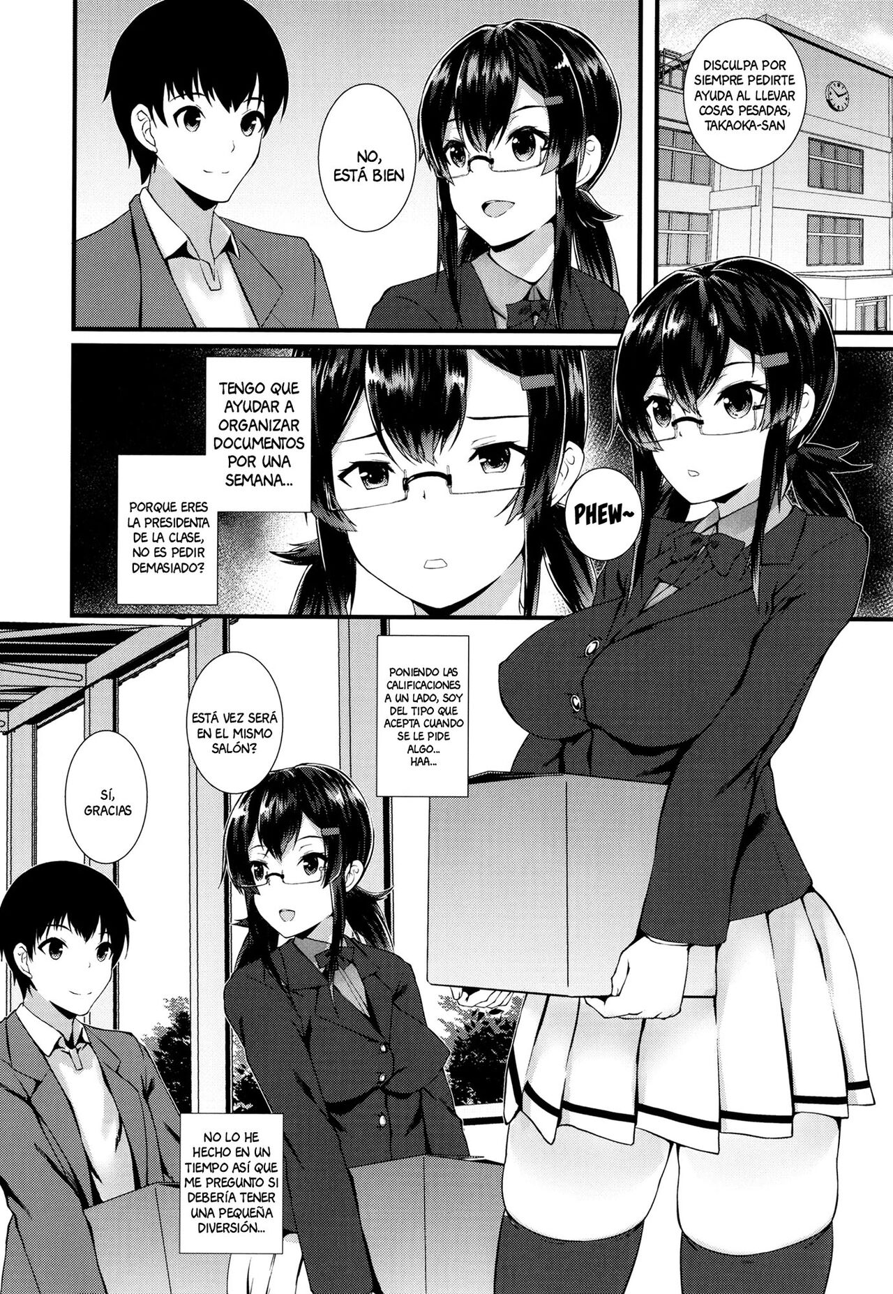 [Kuon] The class president student is a prostitute [Spanish] Bildnummer 2