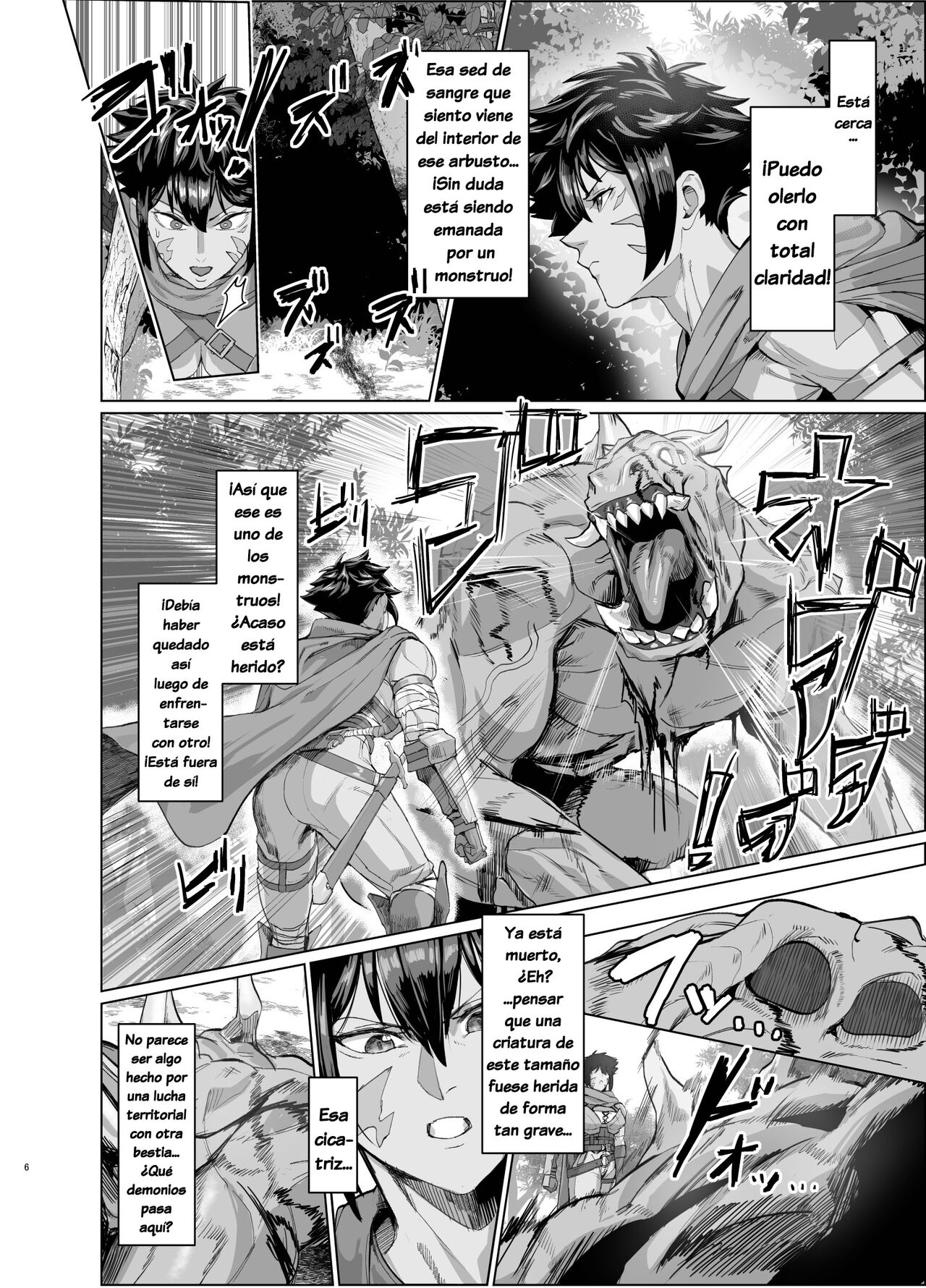 [Kugara] Ayaushi jo senshi-san | Una Mujer Guerrera en Problemas (Spanish) [kalock] image number 5