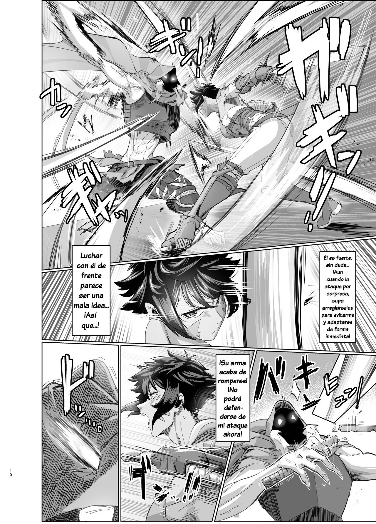 [Kugara] Ayaushi jo senshi-san | Una Mujer Guerrera en Problemas (Spanish) [kalock] image number 9