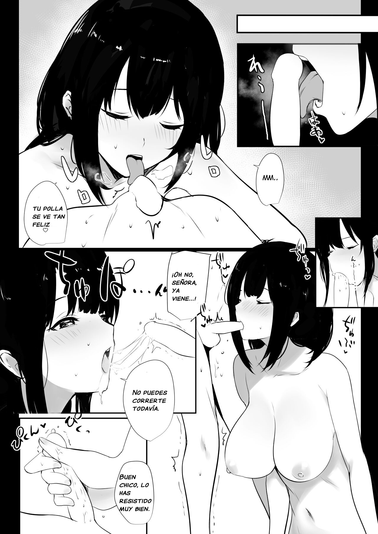 [Akireru Shoujo (Akire)] Boku dake ni Amaesasete Kureru Kyonyuu JK Tsuma o Hoka no Otoko ni Dakasete Mita 3 | 	Vi a una esposa de preparatoria de grandes pechos que solo deja que otro hombre la mime y abrace 3.  [Spanish] [HinamiT] image number 21