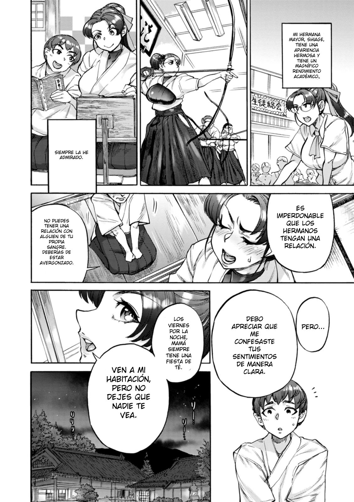 [Ameyama Denshin] Tan majestuosa como mi hermana floreciendo 01 | 凛として咲く姉の如く 01 [Spanish] [Digital] image number 2