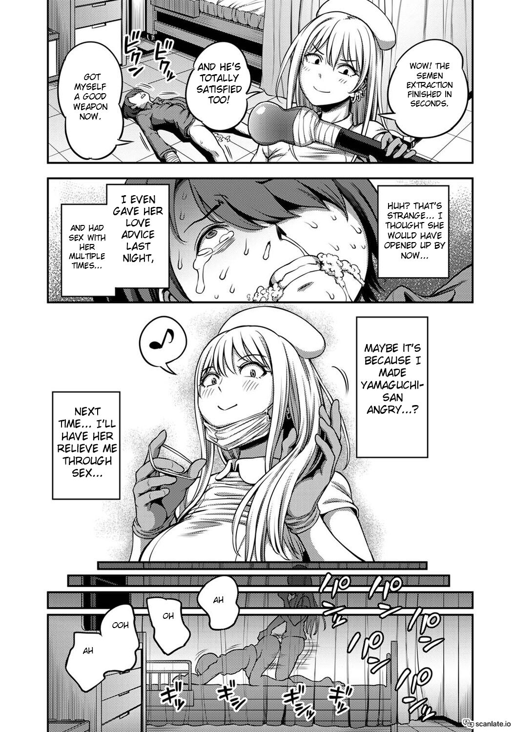 [Kameyama Shiruko] Sakusei Byoutou ~Seikaku Saiaku no Nurse shika Inai Byouin de Shasei Kanri Seikatsu~ Ch. 3.5 Kouhen _ Life in a Hospital With Only the Worst Nurses! Ch. 3.5 (COMIC Ananga Ranga Vol. 80) [English] image number 12