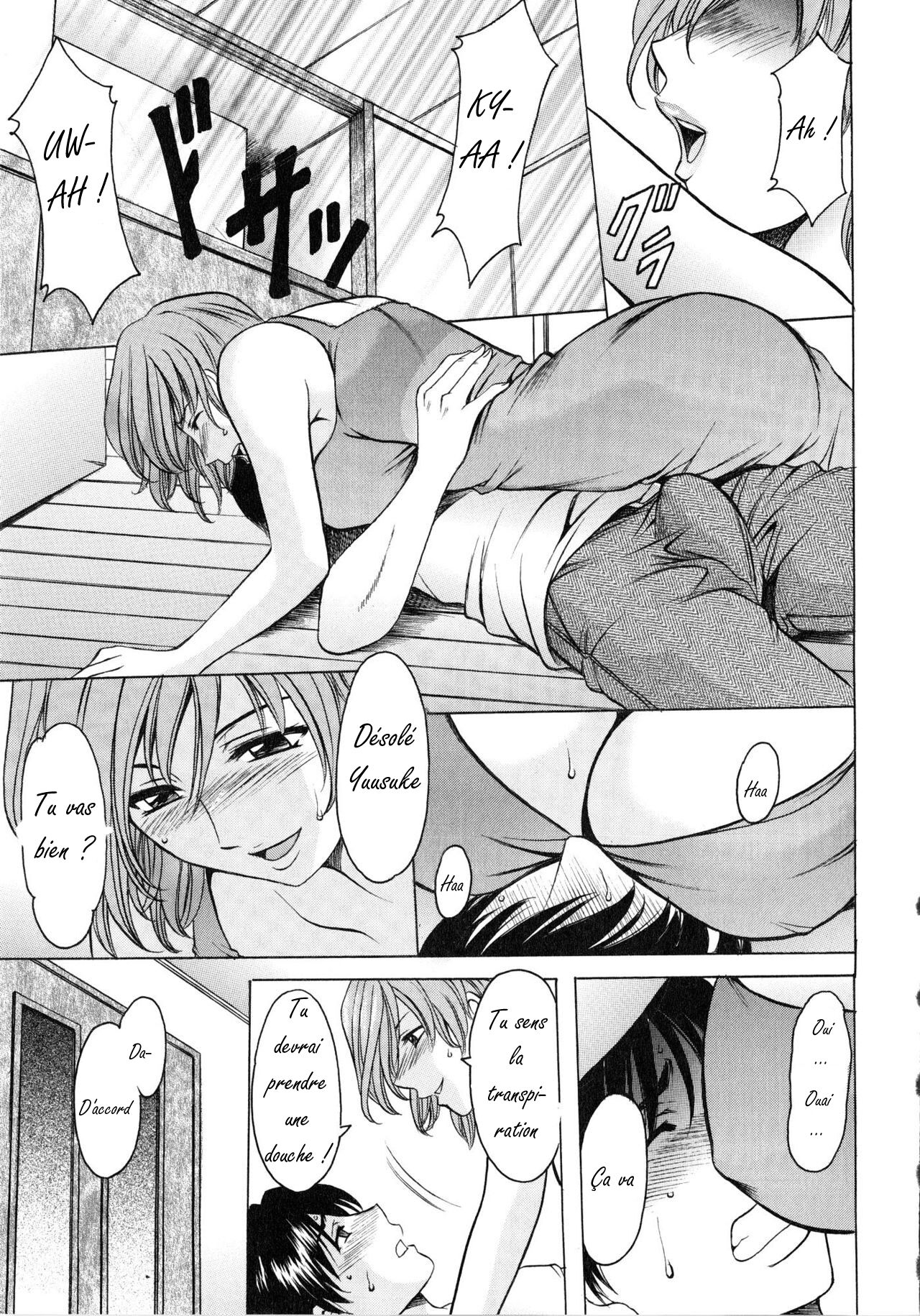 [Hoshino Ryuichi] Yuuwaku no Toshiue Apartment (ongoing) [French] 이미지 번호 9