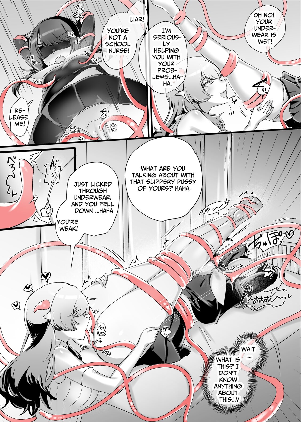 [Amai Shoujo Koubou (Amai Meiden)] Jingai Onee-san ni Yoru Hatsujou Hatsuiku Les Massage [English] image number 9