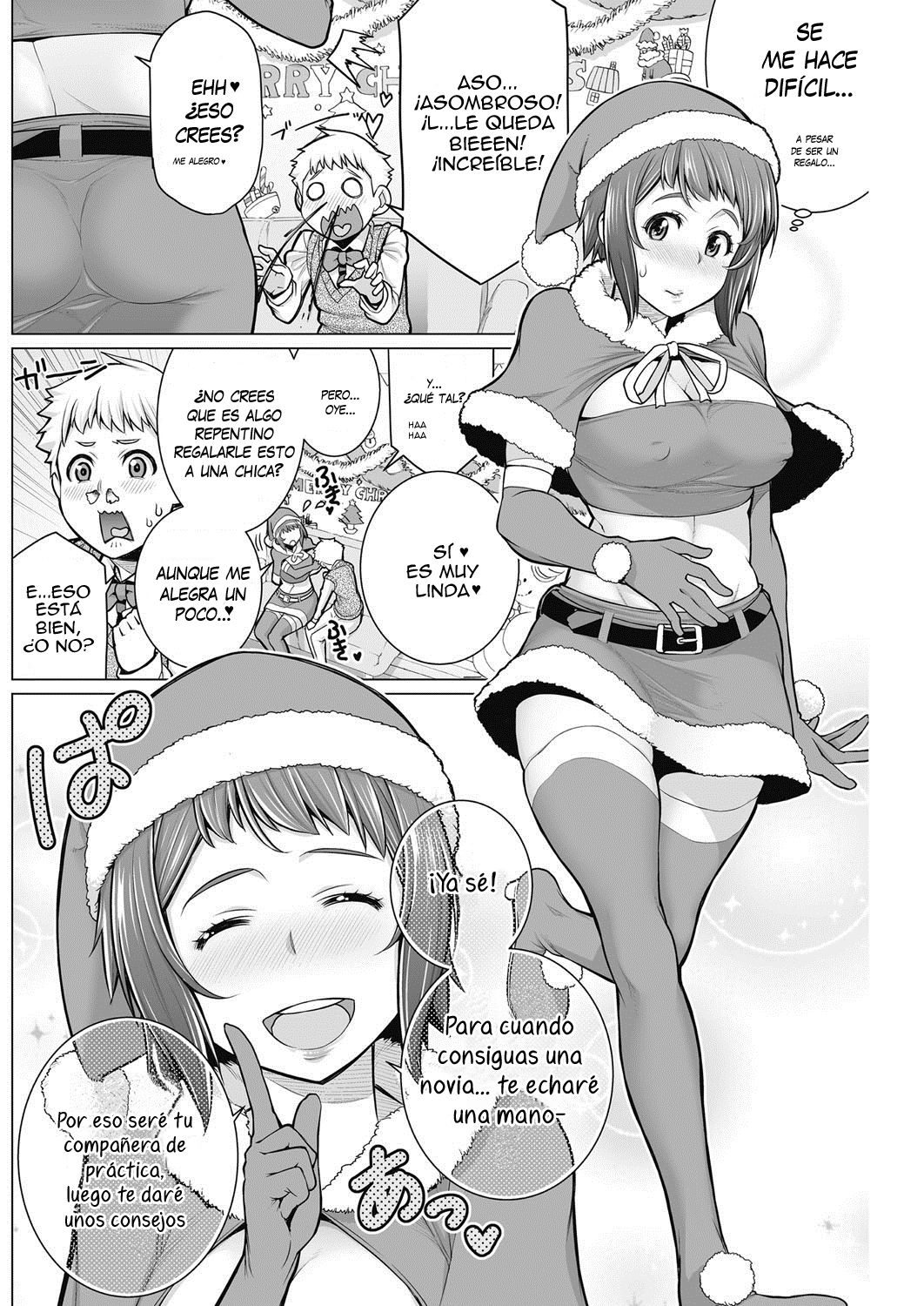 [Minamida Usuke] Dokidoki Christmas Party (COMIC HOTMiLK Koime Vol. 2) [Spanish] [Lanerte] [Digital] изображение № 4