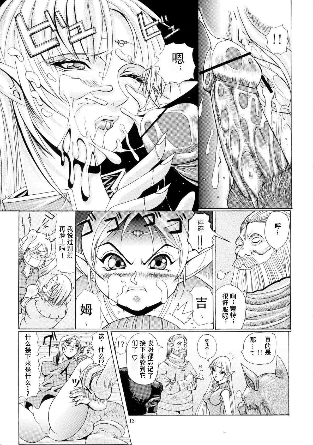 [LUCRETiA (Hiichan)] Ken-Jyuu 3 Sonnet - La Danse de la Fee (Record of Lodoss War) (chinese) Bildnummer 12