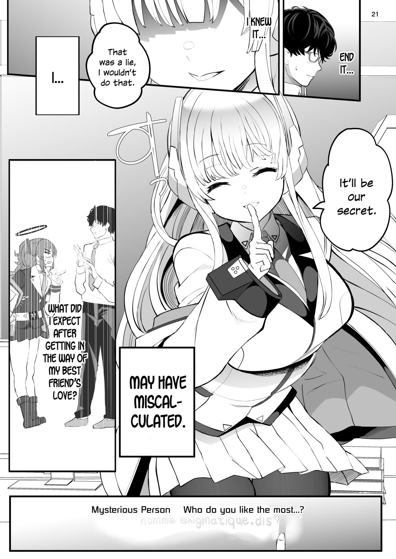 [Union Bust (Kazutaro)] Seminar Shoki no Omote ni Dasenai Kousai Kiroku | The undisclosed dating records of Seminar's secretary (Blue Archive) [English] [SDTLs] [Digital] 图片编号 21