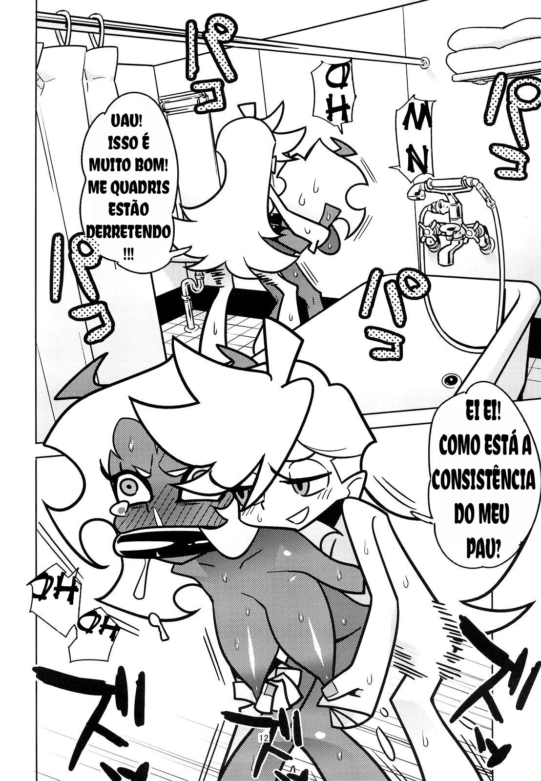 [Hamanasu Chaya (Hamanasu)] Oshioki! Demon Sisters (Panty & Stocking with Garterbelt) [Portuguese-BR] image number 12