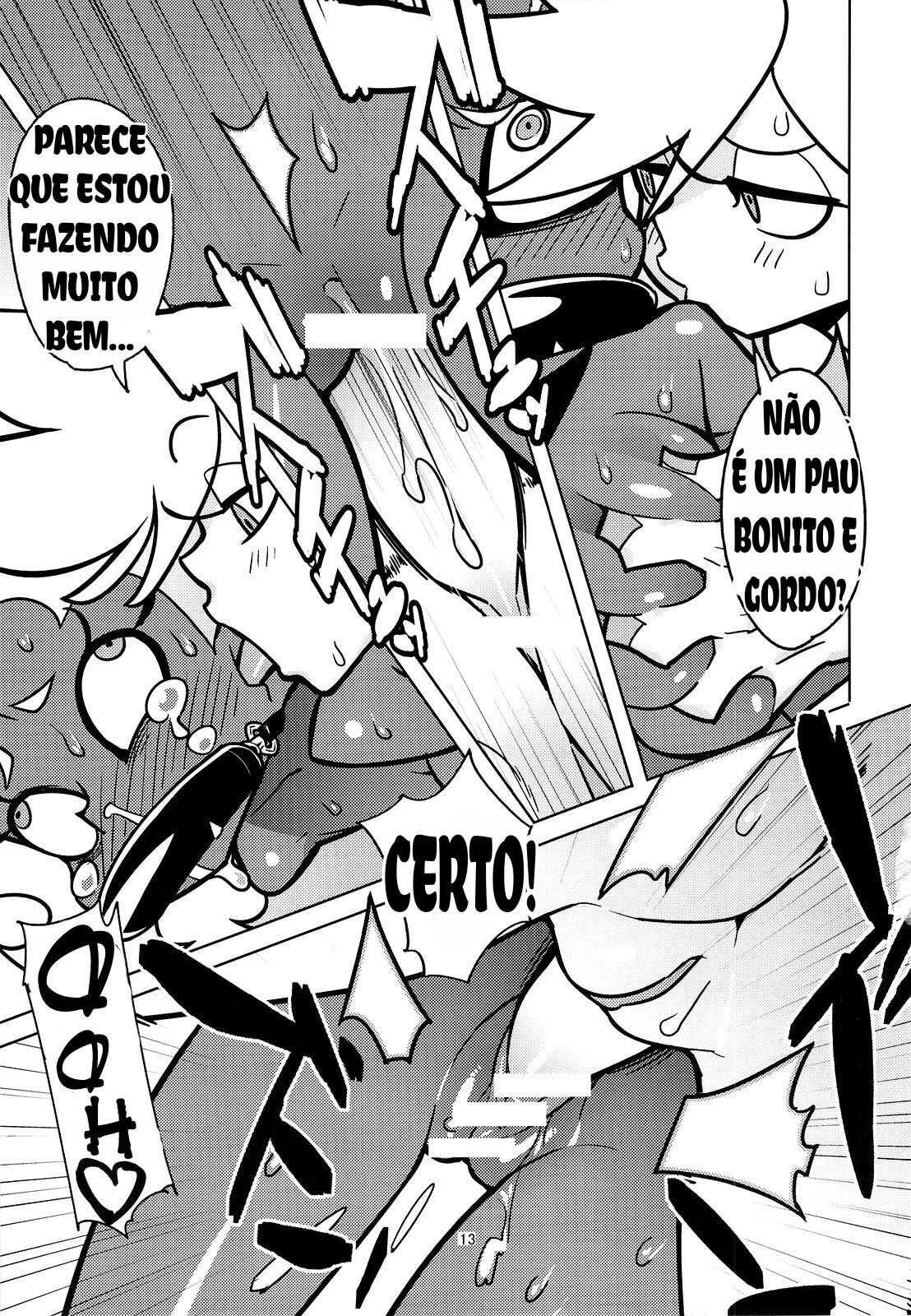 [Hamanasu Chaya (Hamanasu)] Oshioki! Demon Sisters (Panty & Stocking with Garterbelt) [Portuguese-BR] image number 13