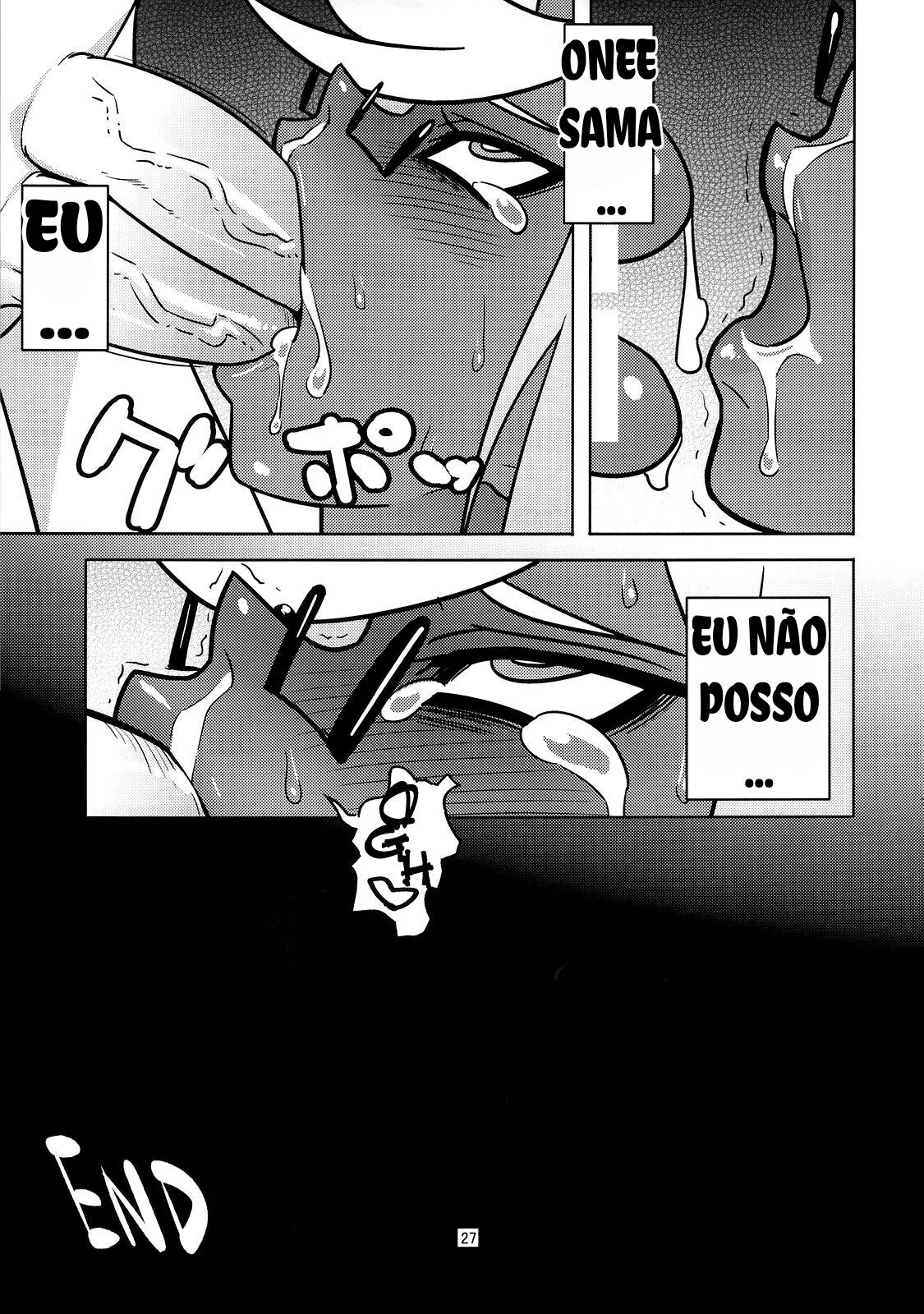 [Hamanasu Chaya (Hamanasu)] Oshioki! Demon Sisters (Panty & Stocking with Garterbelt) [Portuguese-BR] image number 27