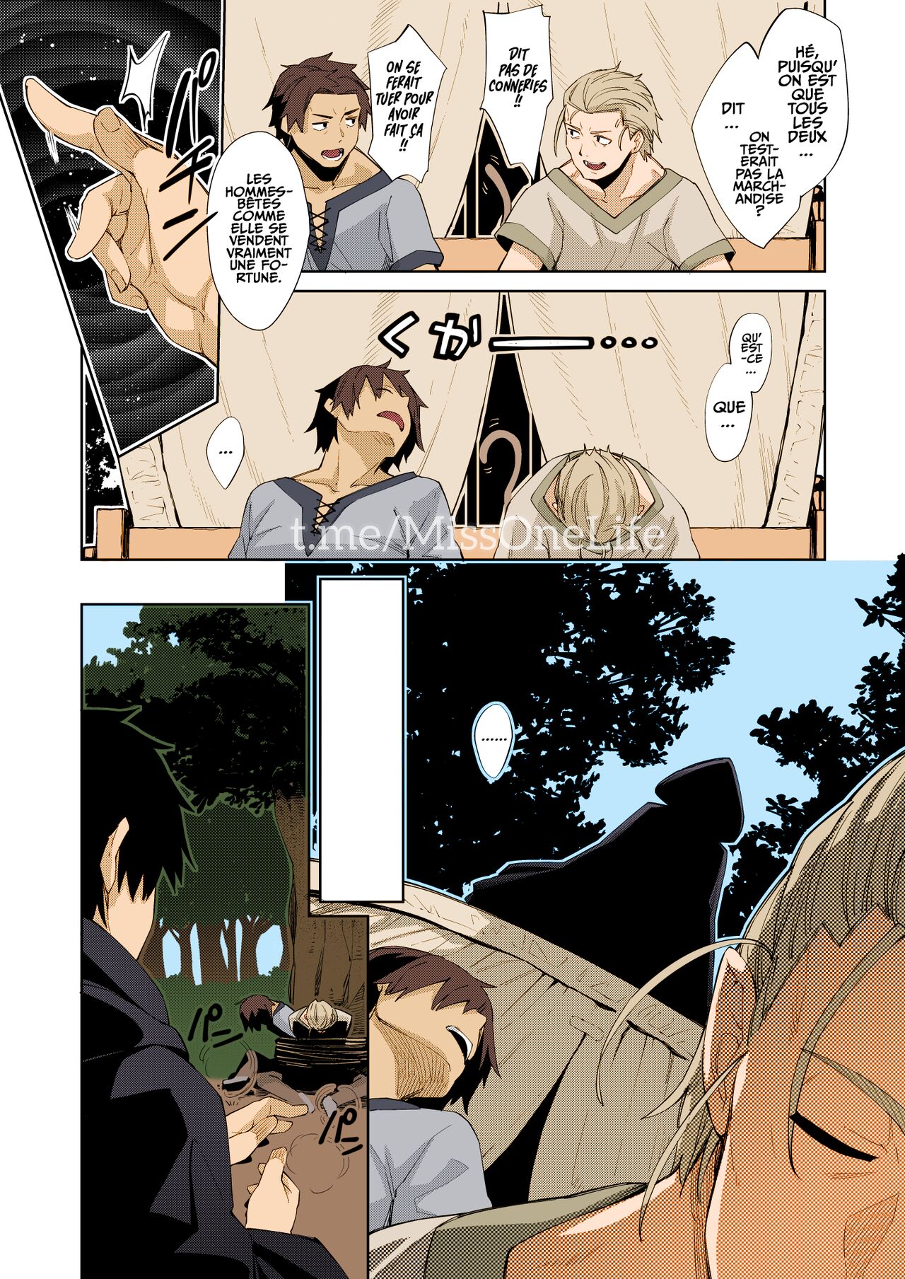 [Akino Sora] Isekai Kita no de Mahou o Sukebe na Koto ni Riyou Shiyou to Omou | Je suis arrivé dans un autre monde, alors je vais utiliser la magie pour faire des cochonneries [French] [Les Poroïniens] [Colorized] [Digital] 7eme image