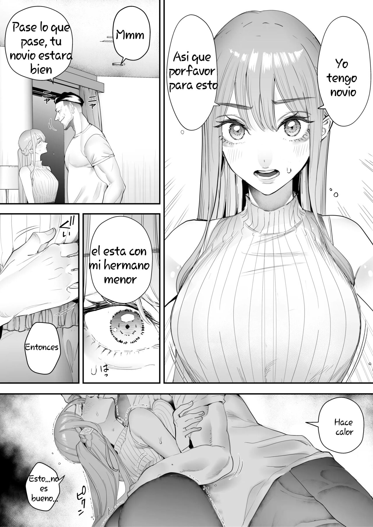 Seguí viendo cómo me ponían los cuernos mi esposa y la hacían correrse una y otra vez. completa image number 105