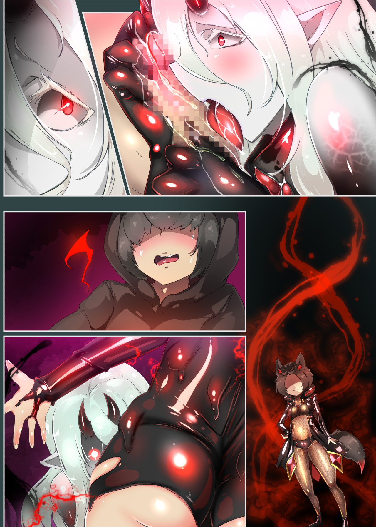 [やせうまロール (定食、ネツキノヨト)] 陰キャの僕がケモミミ美少女にTSして竿神様のみだらな従僕になるまんがー竿神様の下僕狗ー 画像番号 47