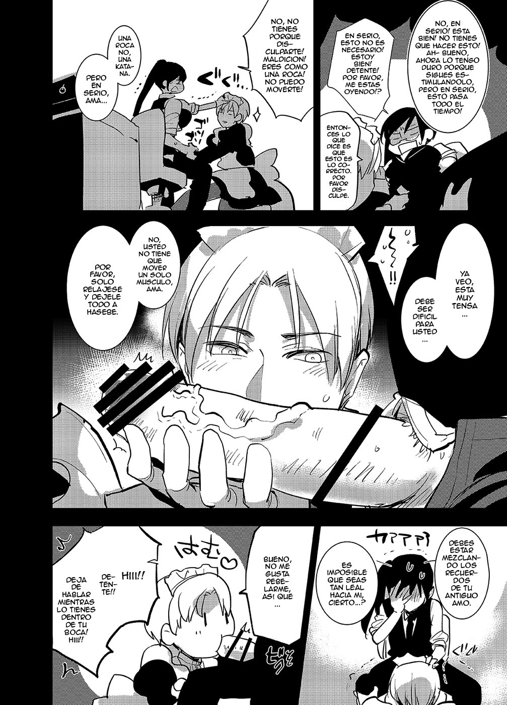 (C89) [Aimaitei (Aimaitei Umami)] Futanari Onna Saniwa x Katana no Ero Hon 2 (Touken Ranbu) [Spanish] [Elmoedela8] 图片编号 7