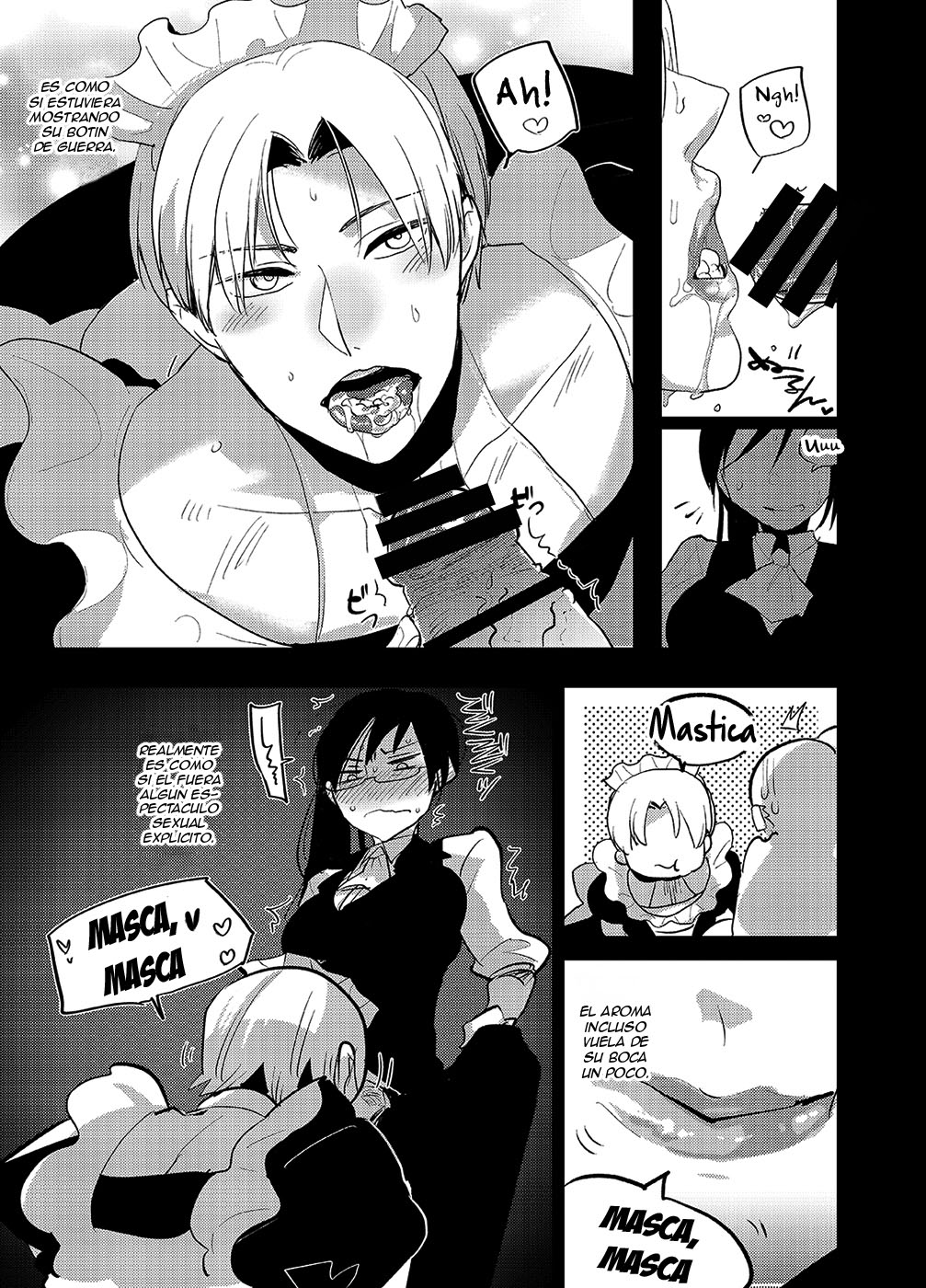 (C89) [Aimaitei (Aimaitei Umami)] Futanari Onna Saniwa x Katana no Ero Hon 2 (Touken Ranbu) [Spanish] [Elmoedela8] 图片编号 10