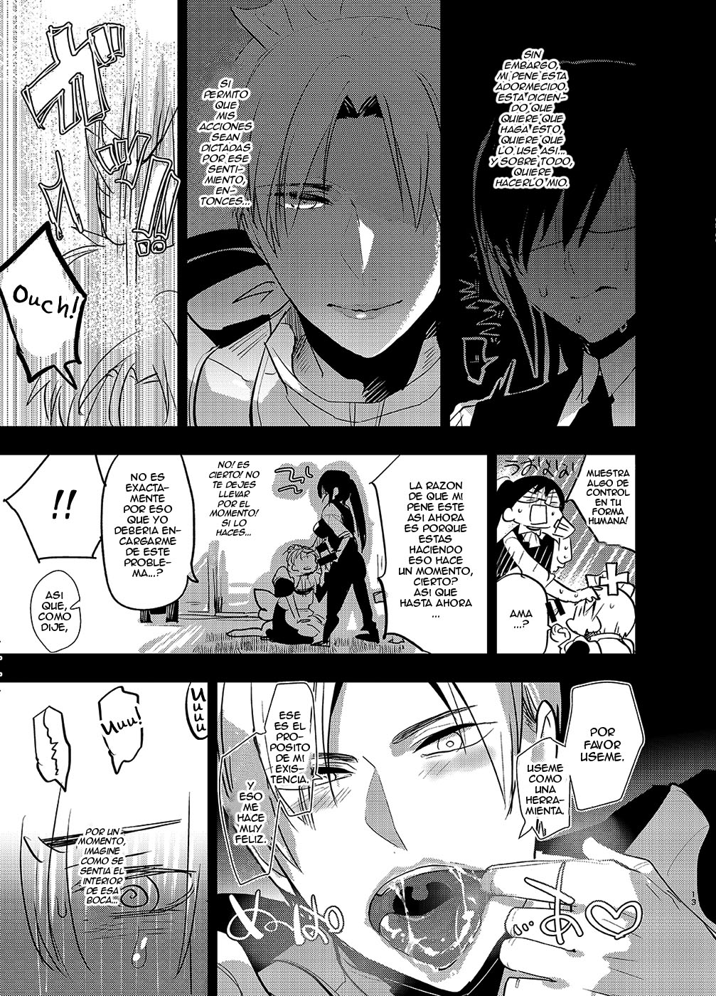 (C89) [Aimaitei (Aimaitei Umami)] Futanari Onna Saniwa x Katana no Ero Hon 2 (Touken Ranbu) [Spanish] [Elmoedela8] 图片编号 12