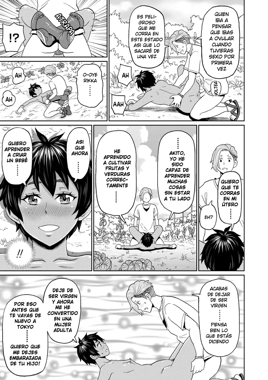 [John K. Pe-ta] Inaka de Hameyou | Tengamos sexo en el campo (Zenryoku Ana Musume) [Spanish] [Harenchi no Fansub] [Decensored] [Digital] image number 21